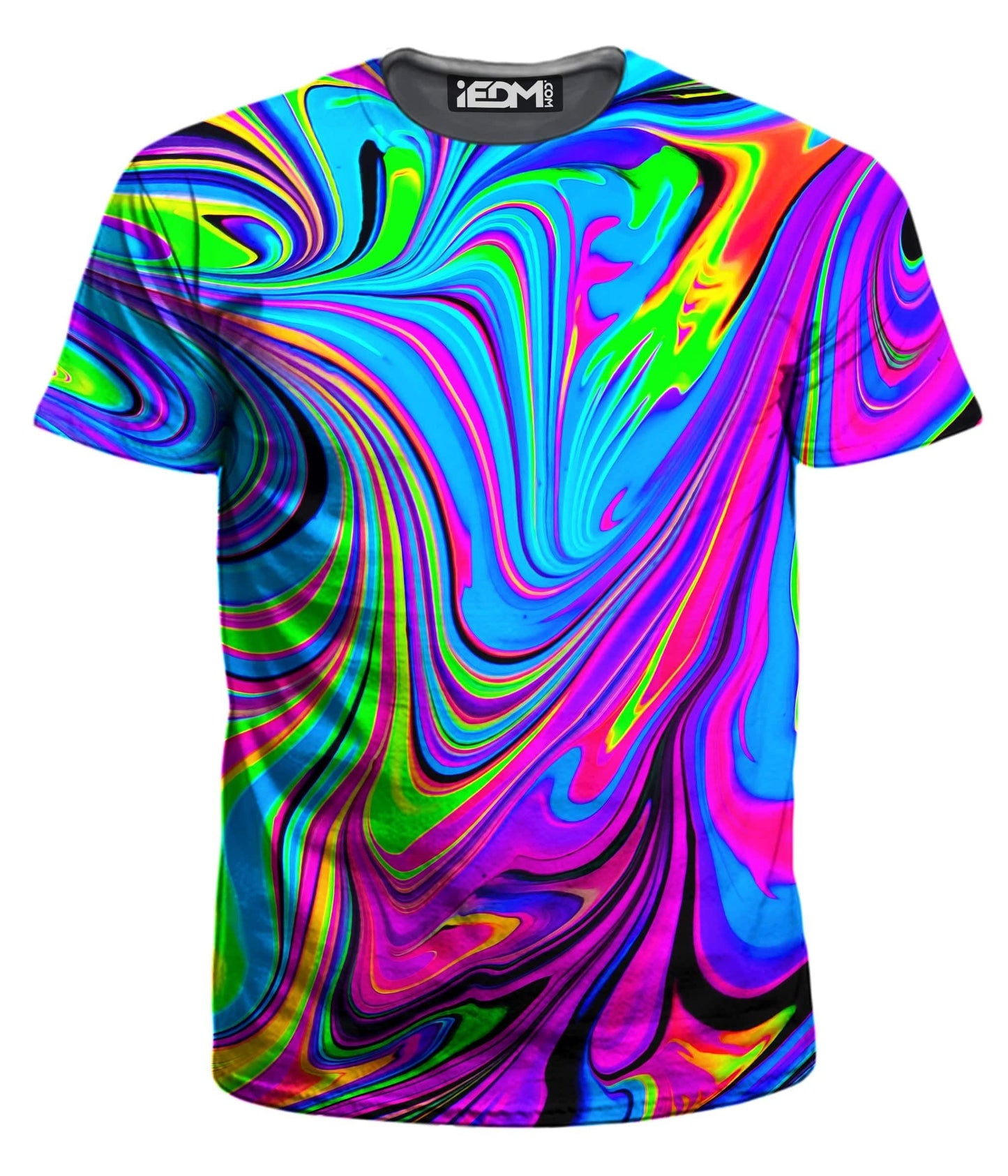Cosmic Flow Men's T-Shirt, Psychedelic Pourhouse, | iEDM