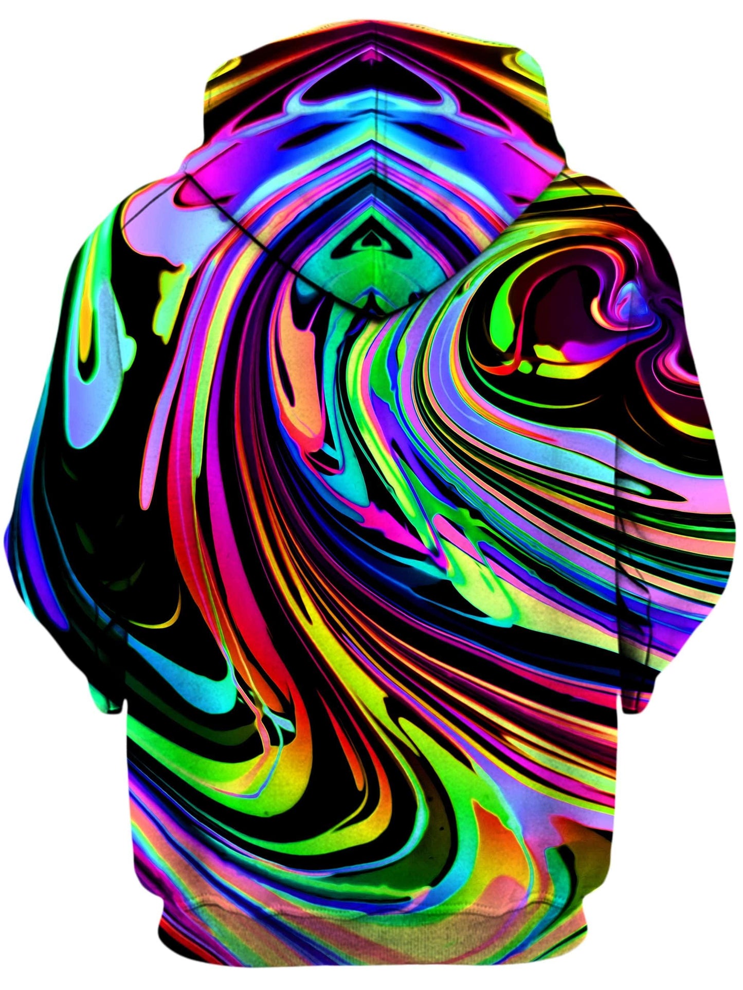 Cosmic Swirl Unisex Zip-Up Hoodie, Psychedelic Pourhouse, | iEDM