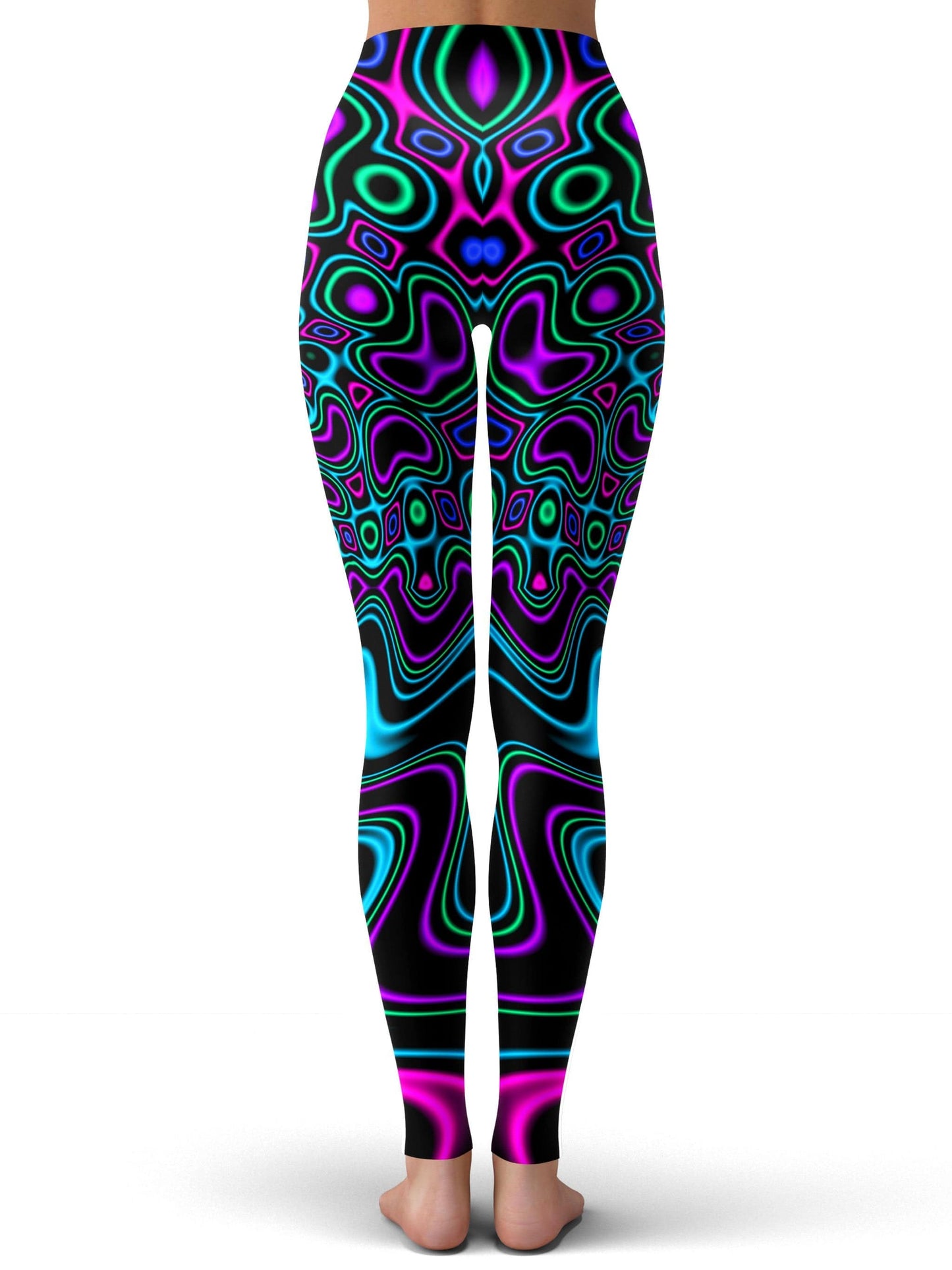 Fractal River Leggings, Psychedelic Pourhouse, | iEDM