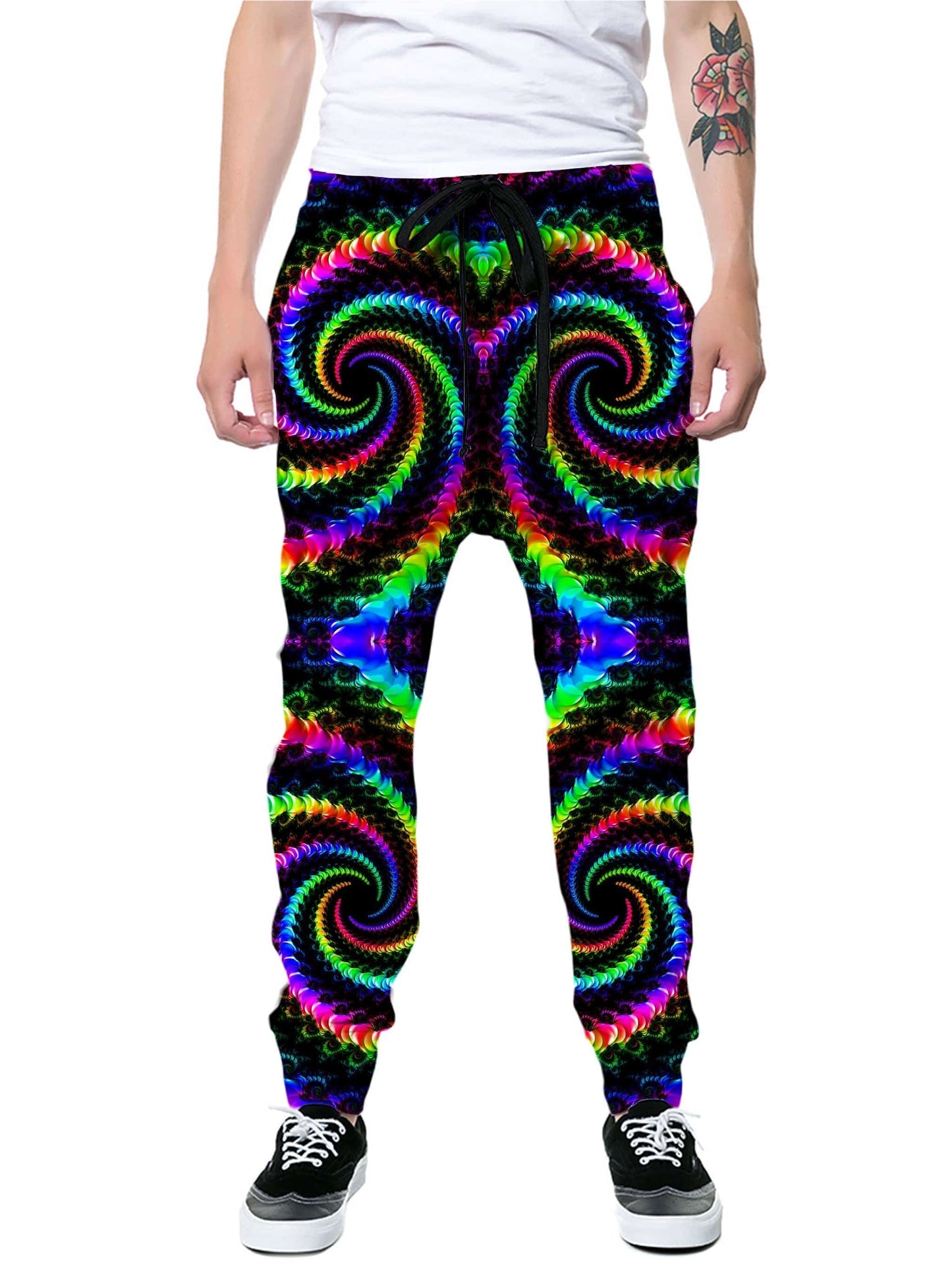 Fractaled Vision Hoodie and Joggers Combo, Psychedelic Pourhouse, | iEDM
