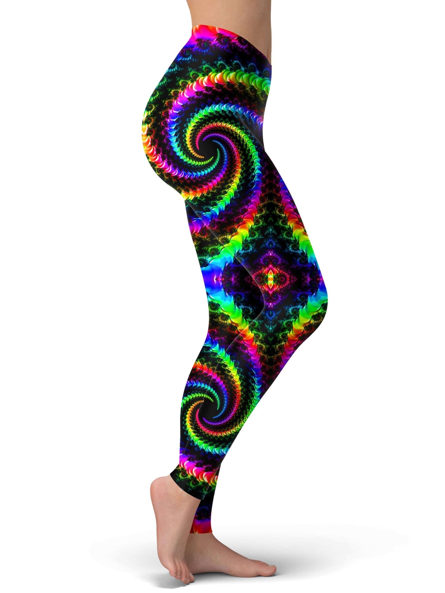 Fractaled Vision Leggings, Psychedelic Pourhouse, | iEDM