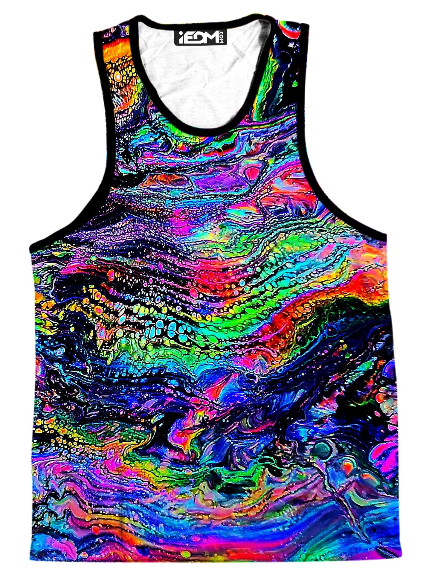 Galactic Drip Men's Tank, Psychedelic Pourhouse, | iEDM