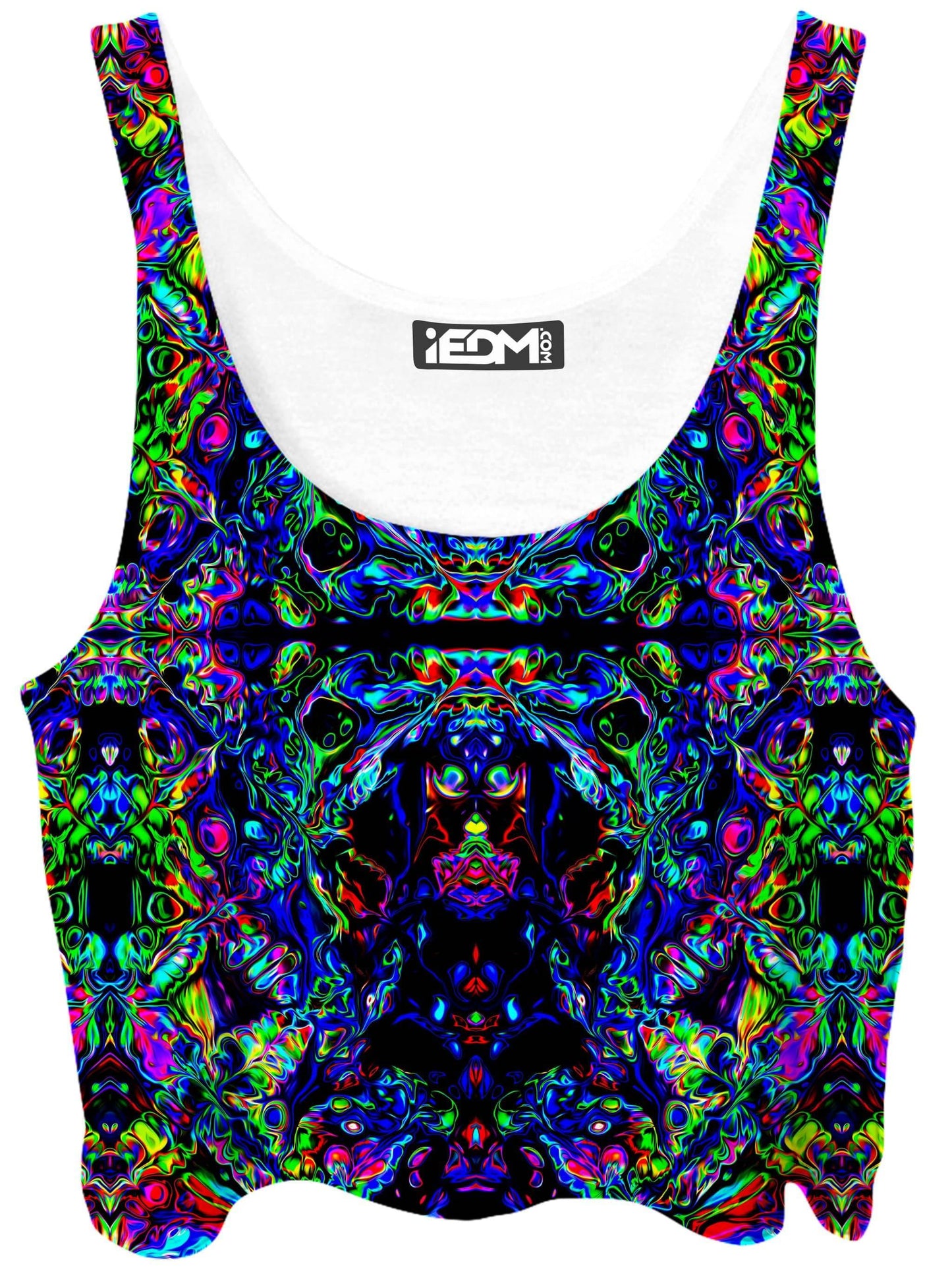 Glitch Portal Crop Top, Psychedelic Pourhouse, | iEDM
