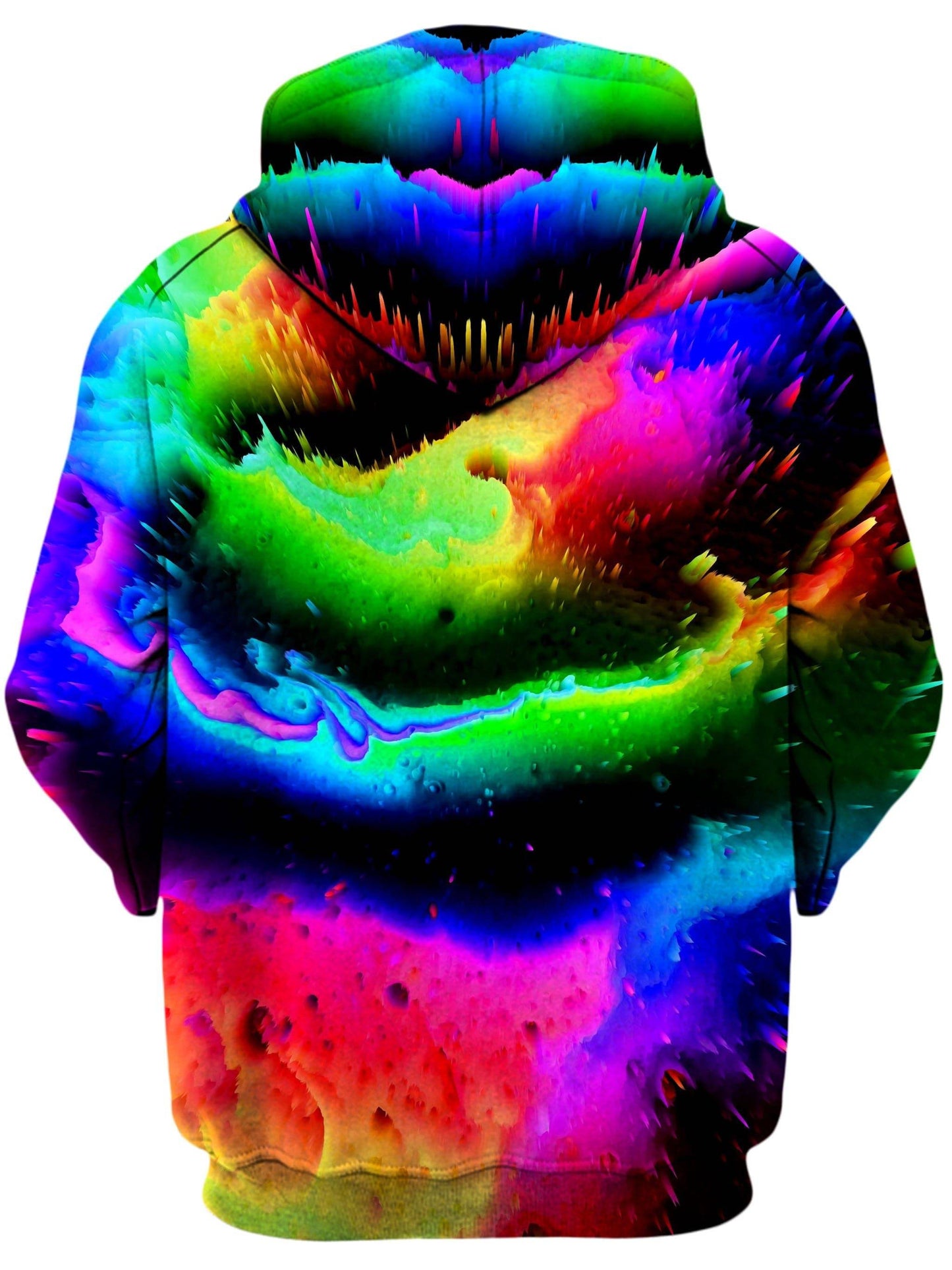 Intergalactic Rush Unisex Zip-Up Hoodie, Psychedelic Pourhouse, | iEDM