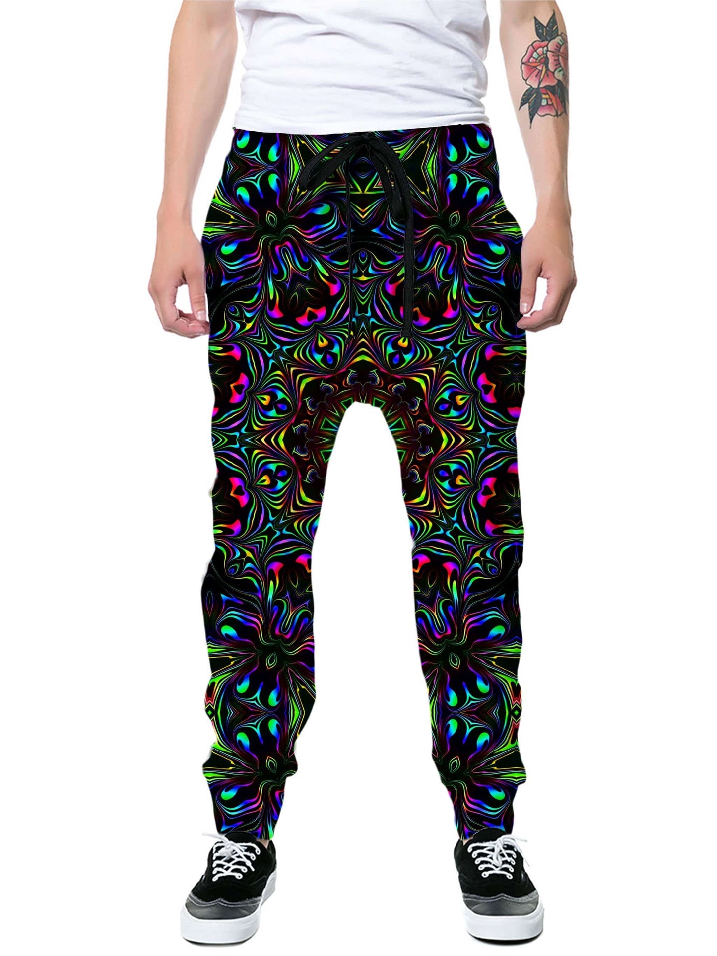 Kaleidoscope Eyes Hoodie and Joggers Combo, Psychedelic Pourhouse, | iEDM