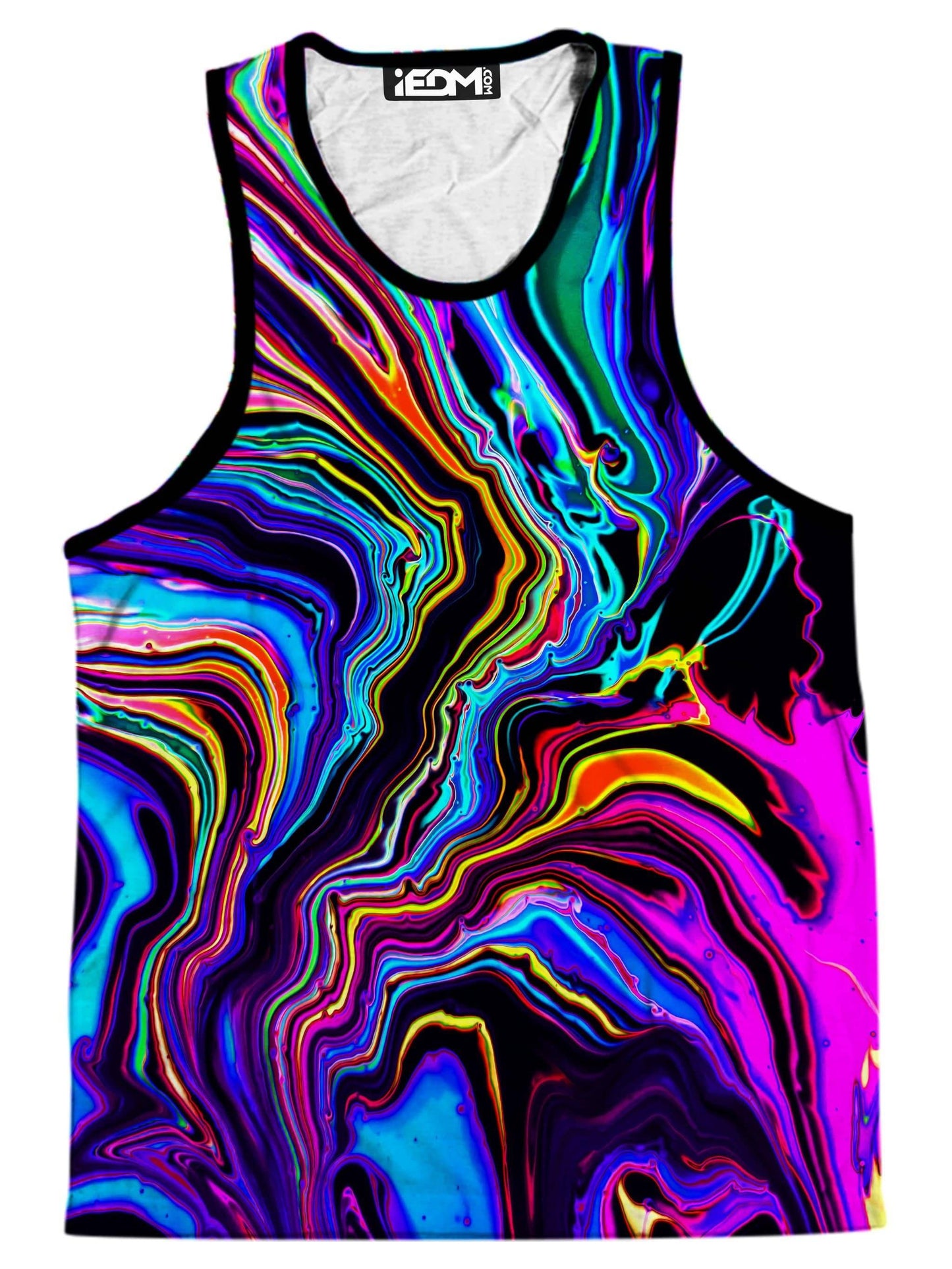 Neon Rift Men's Tank, Psychedelic Pourhouse, | iEDM