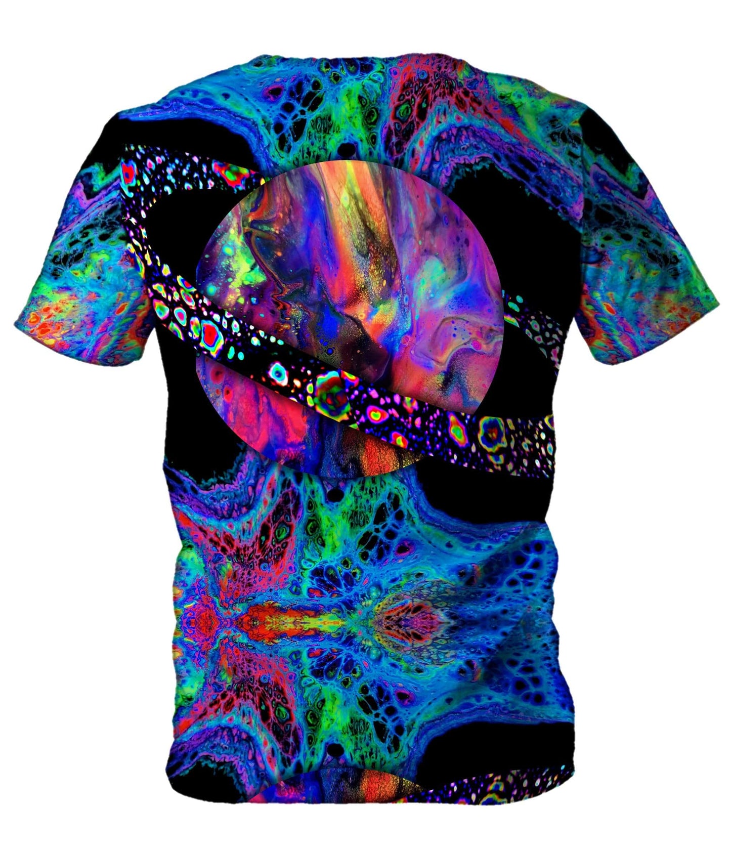 Planet X Men's T-Shirt, Psychedelic Pourhouse, | iEDM