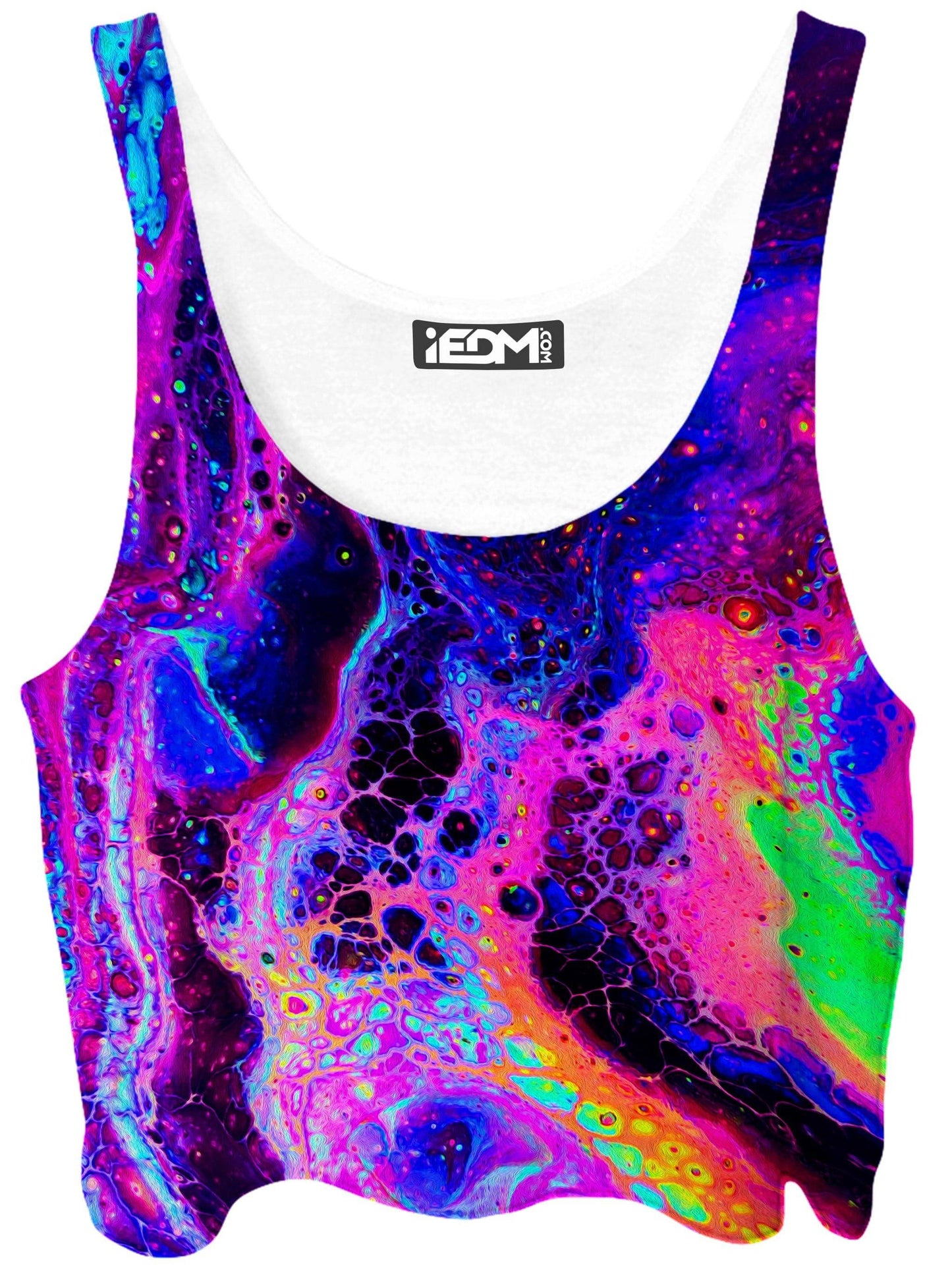 Psychedelic Radiation Crop Top, Psychedelic Pourhouse, | iEDM