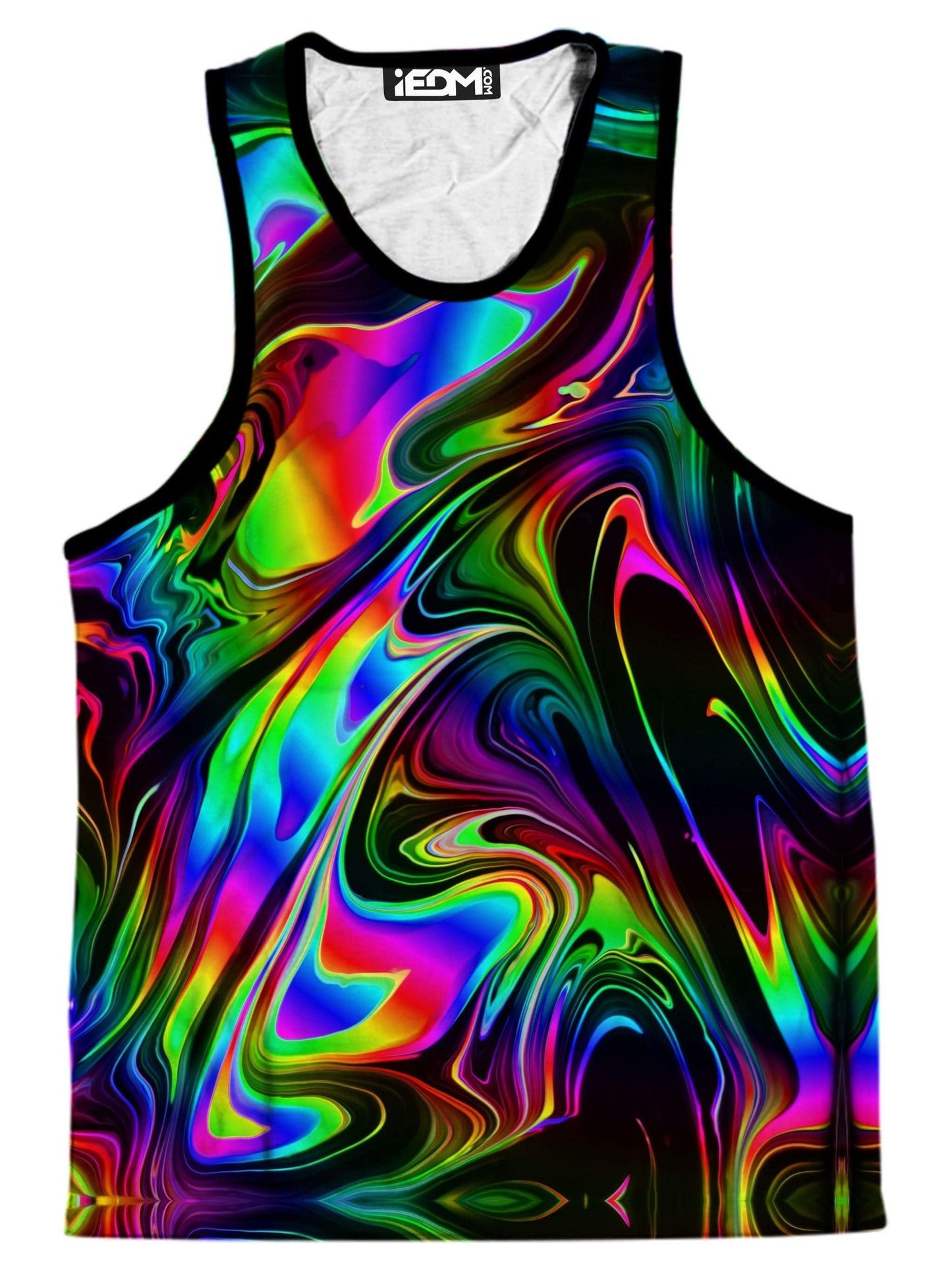 That Glow Flow Men's Tank, Psychedelic Pourhouse, | iEDM