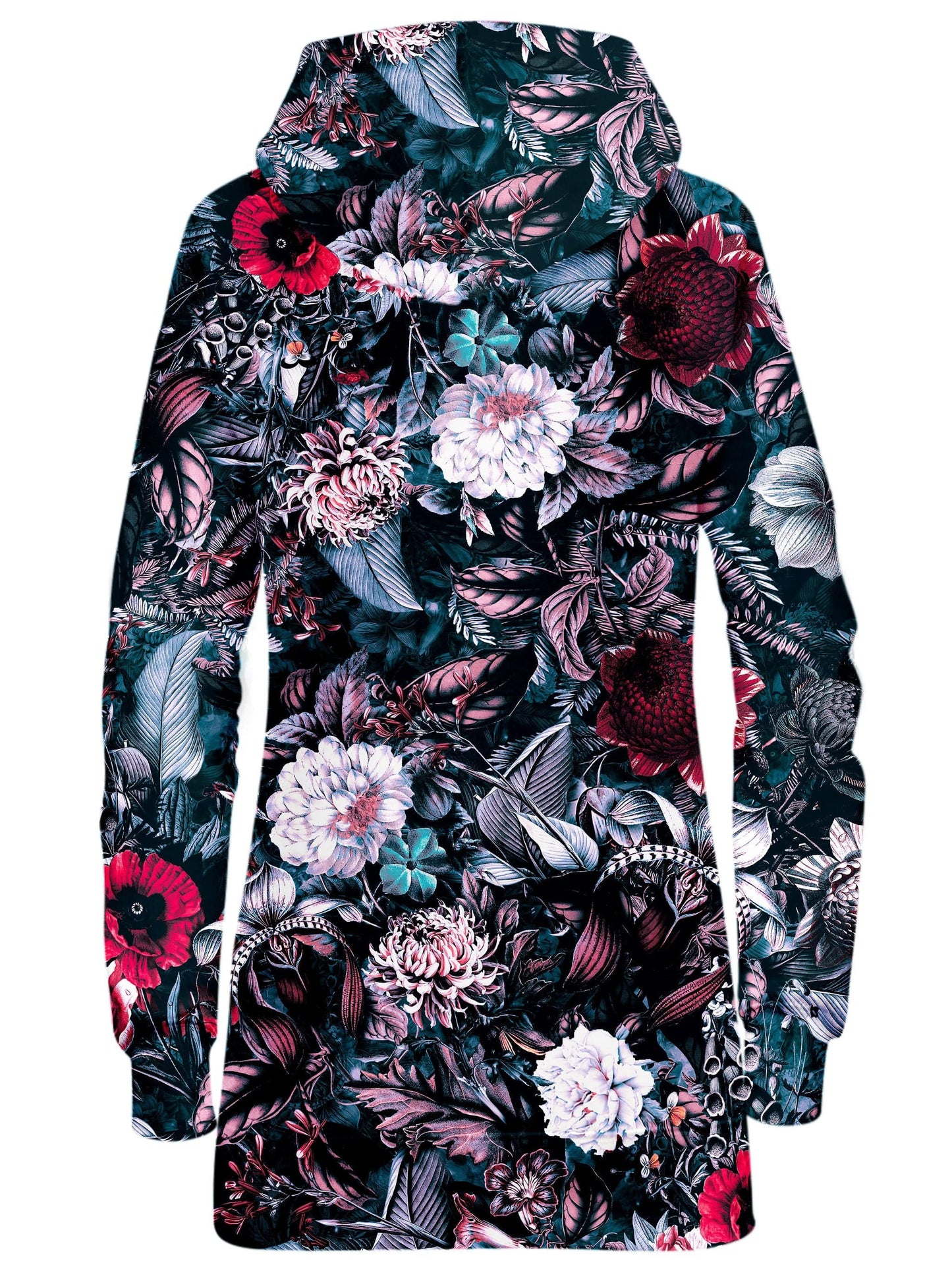 Blue Garden Hoodie Dress, Riza Peker, | iEDM