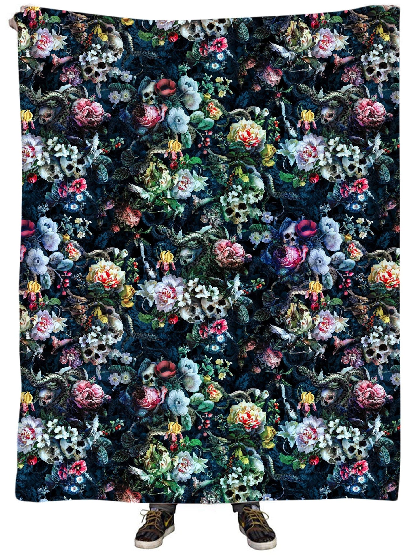 Dark Splendor Plush Blanket, Riza Peker, | iEDM