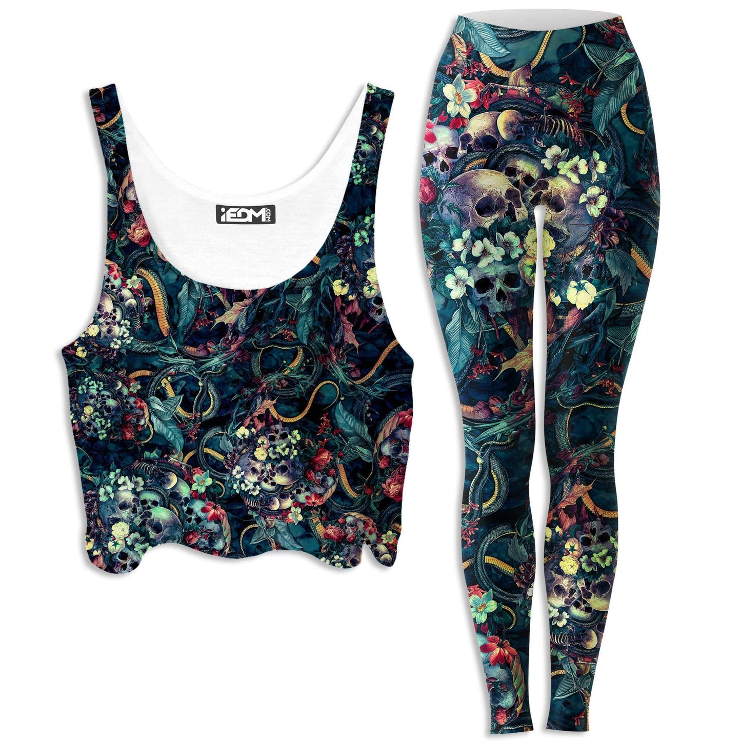 Endless Soul Crop Top and Leggings Combo, Riza Peker, | iEDM