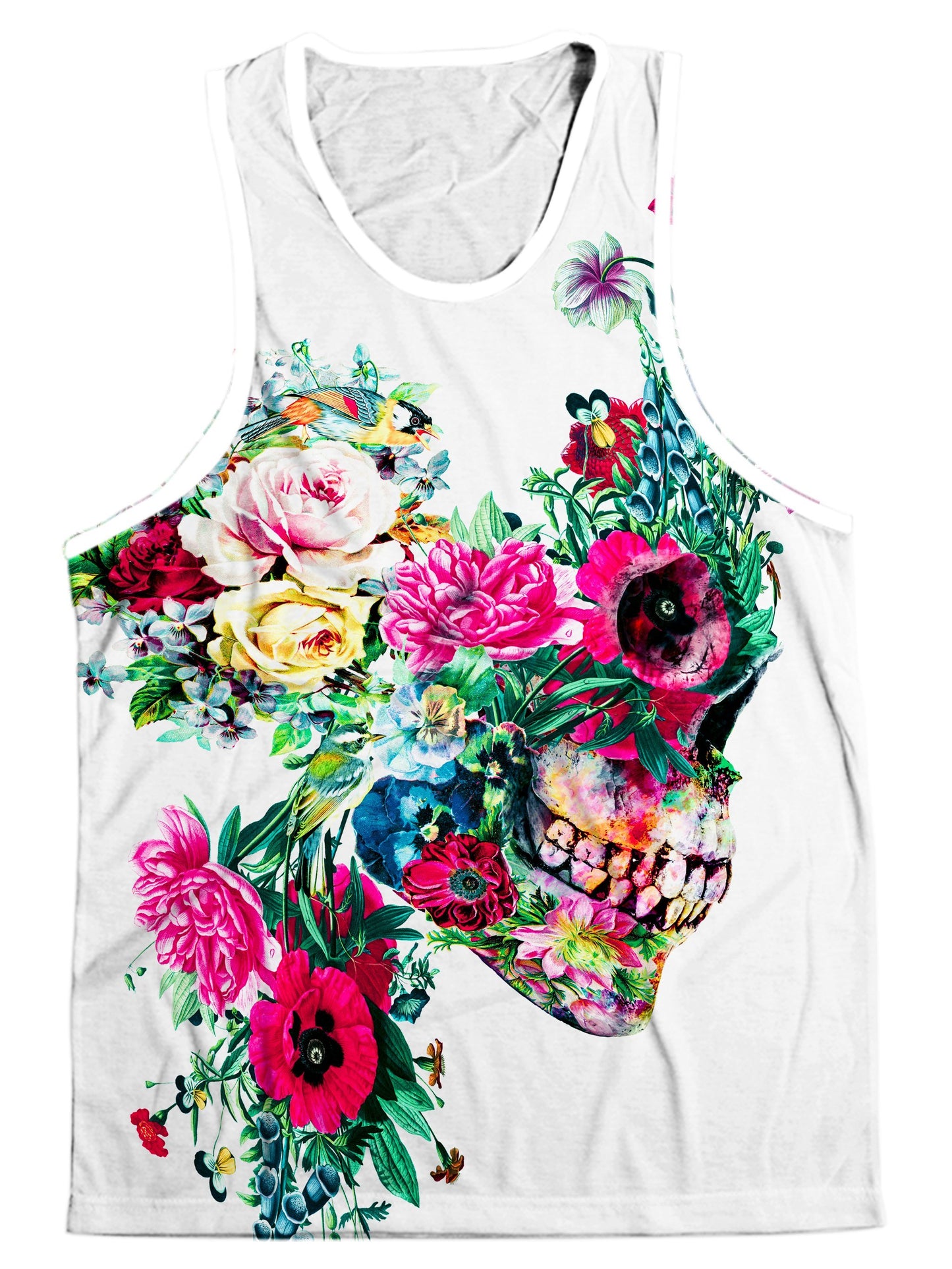 Floral Dorian Men's Tank, Riza Peker, | iEDM