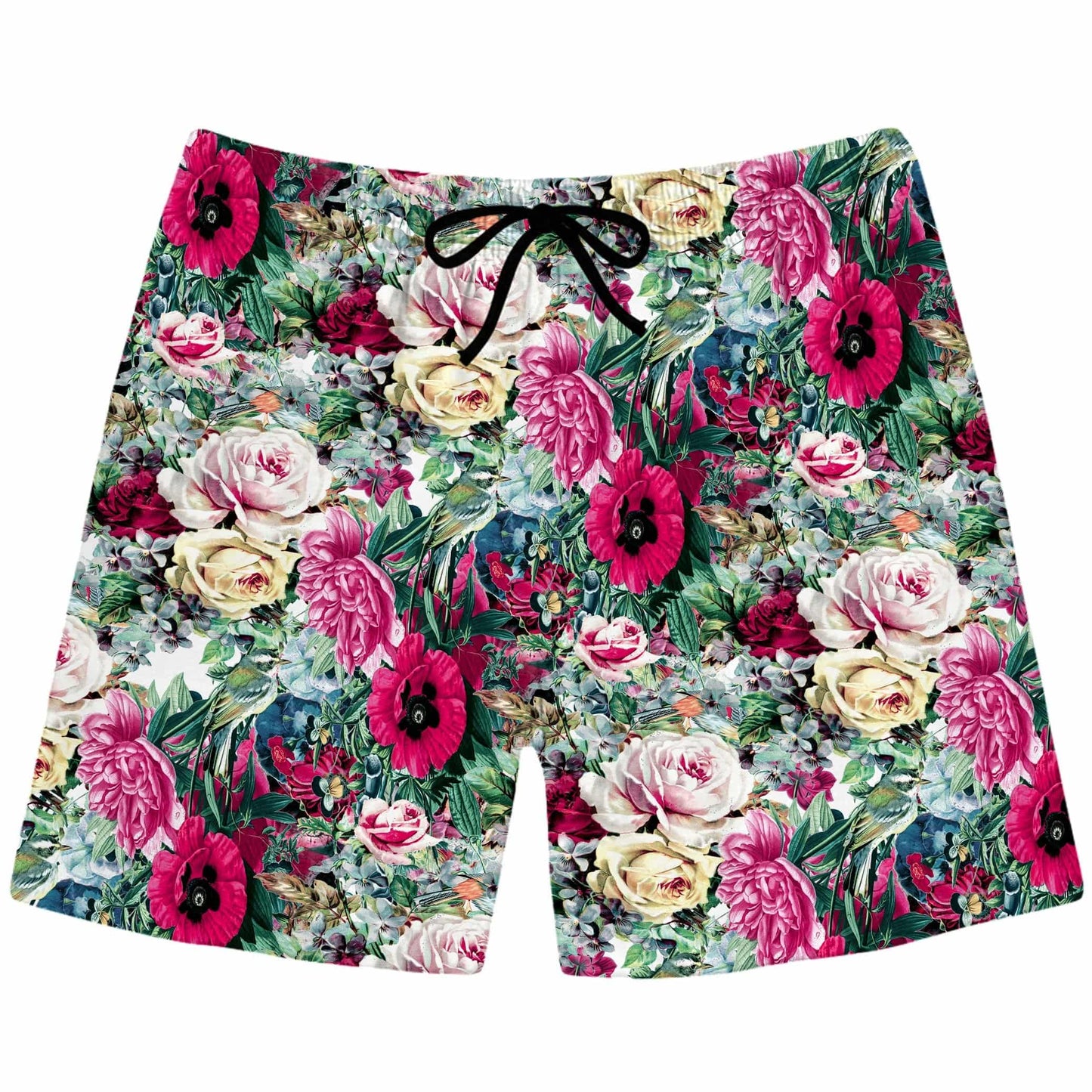Floral Dorian Swim Trunks, Riza Peker, | iEDM