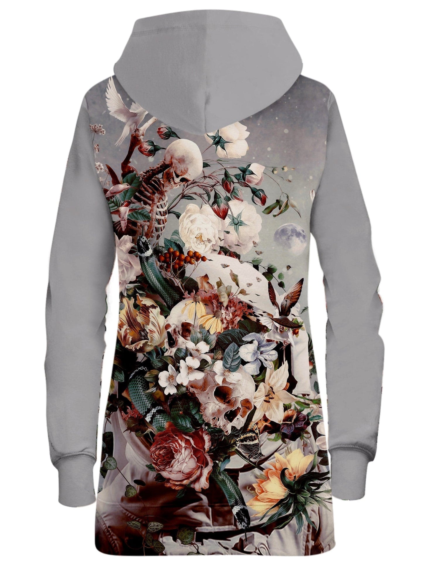 Floral Space Hoodie Dress (Ready To Ship), Riza Peker, | iEDM