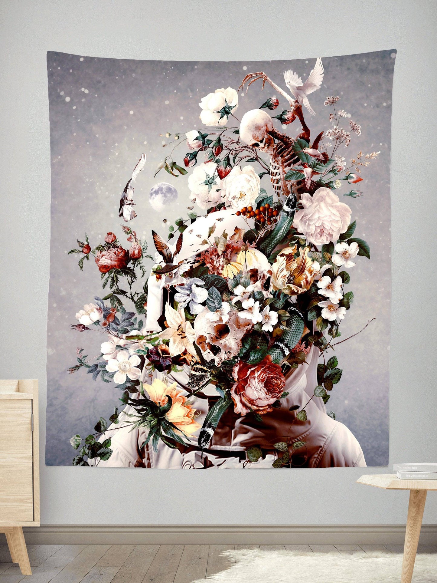 Floral Space Tapestry, Riza Peker, | iEDM