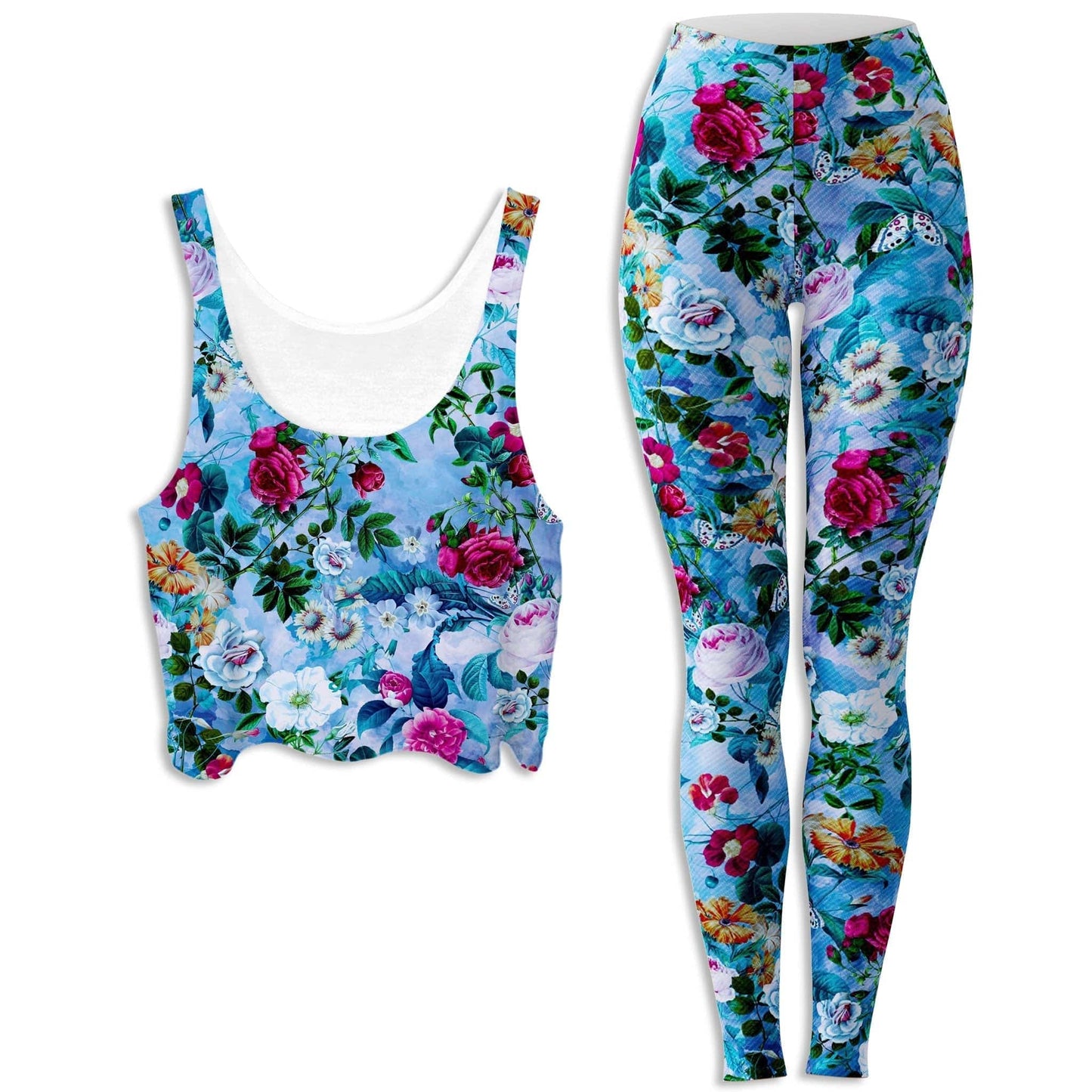 Lennon Crop Top and Leggings Combo, Riza Peker, | iEDM