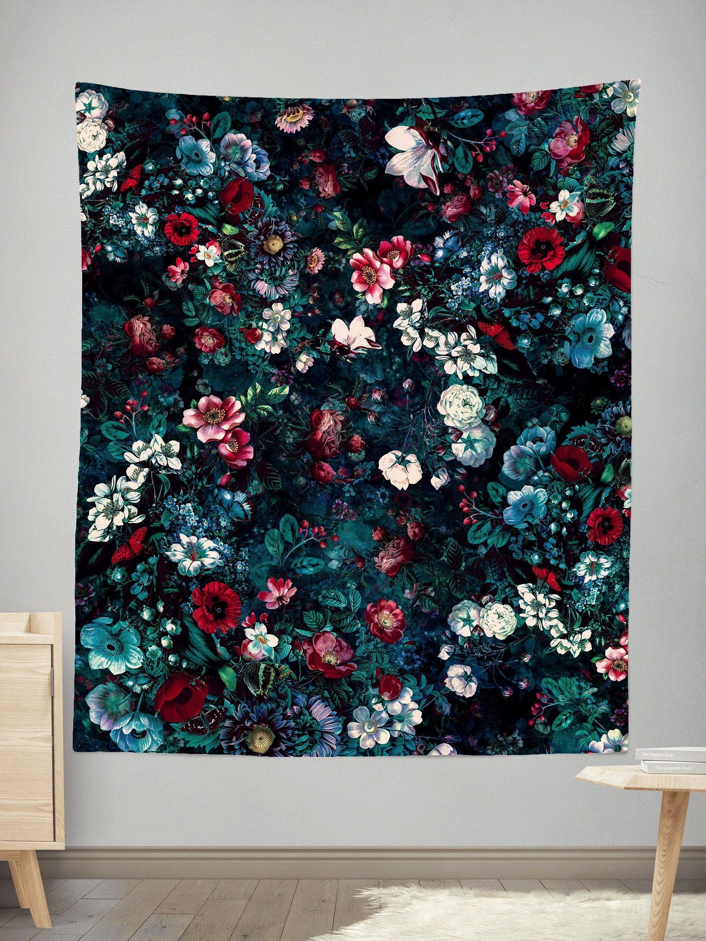 Neon Land Tapestry, Riza Peker, | iEDM