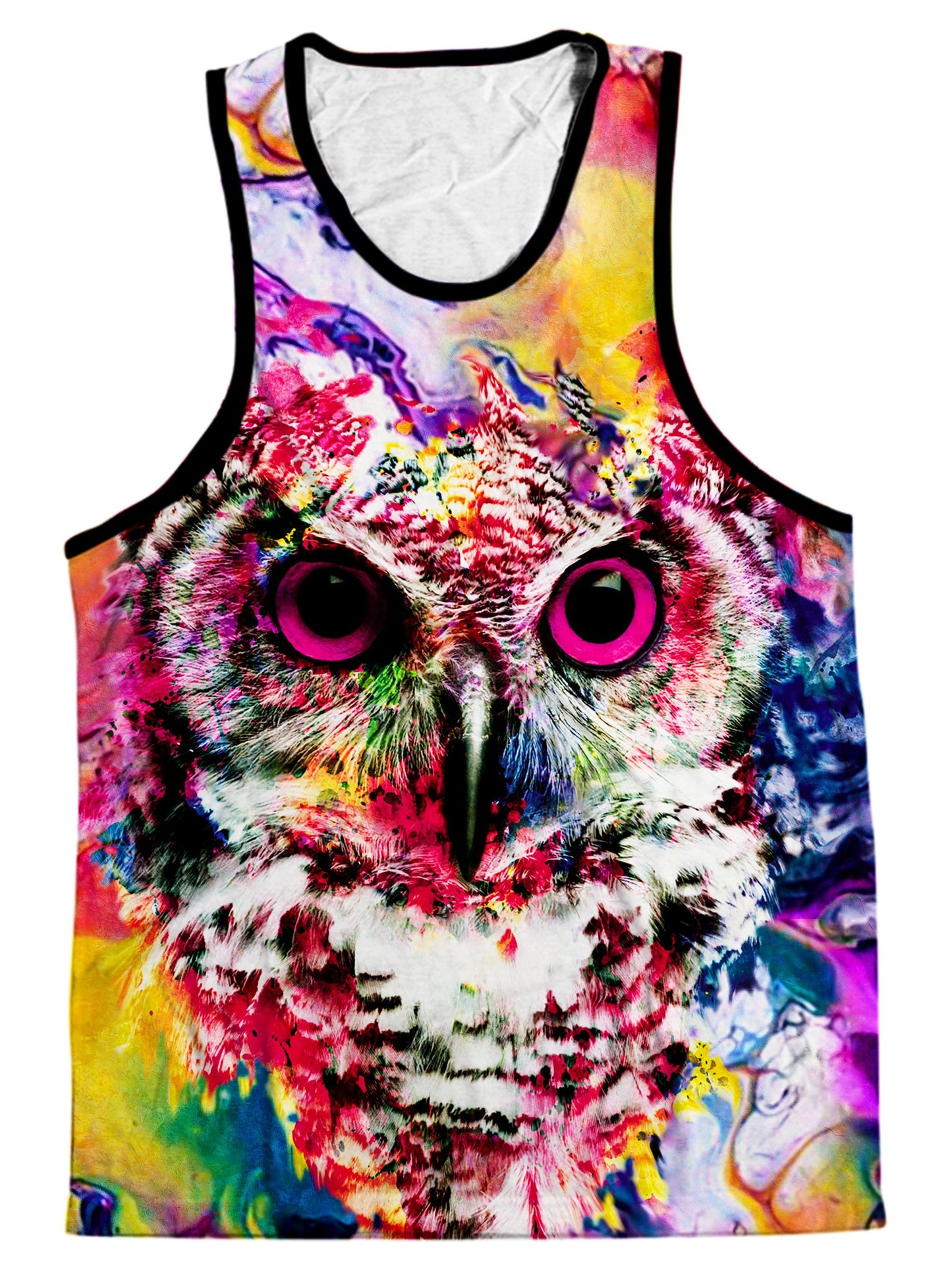 Owl Men's Tank, Riza Peker, | iEDM