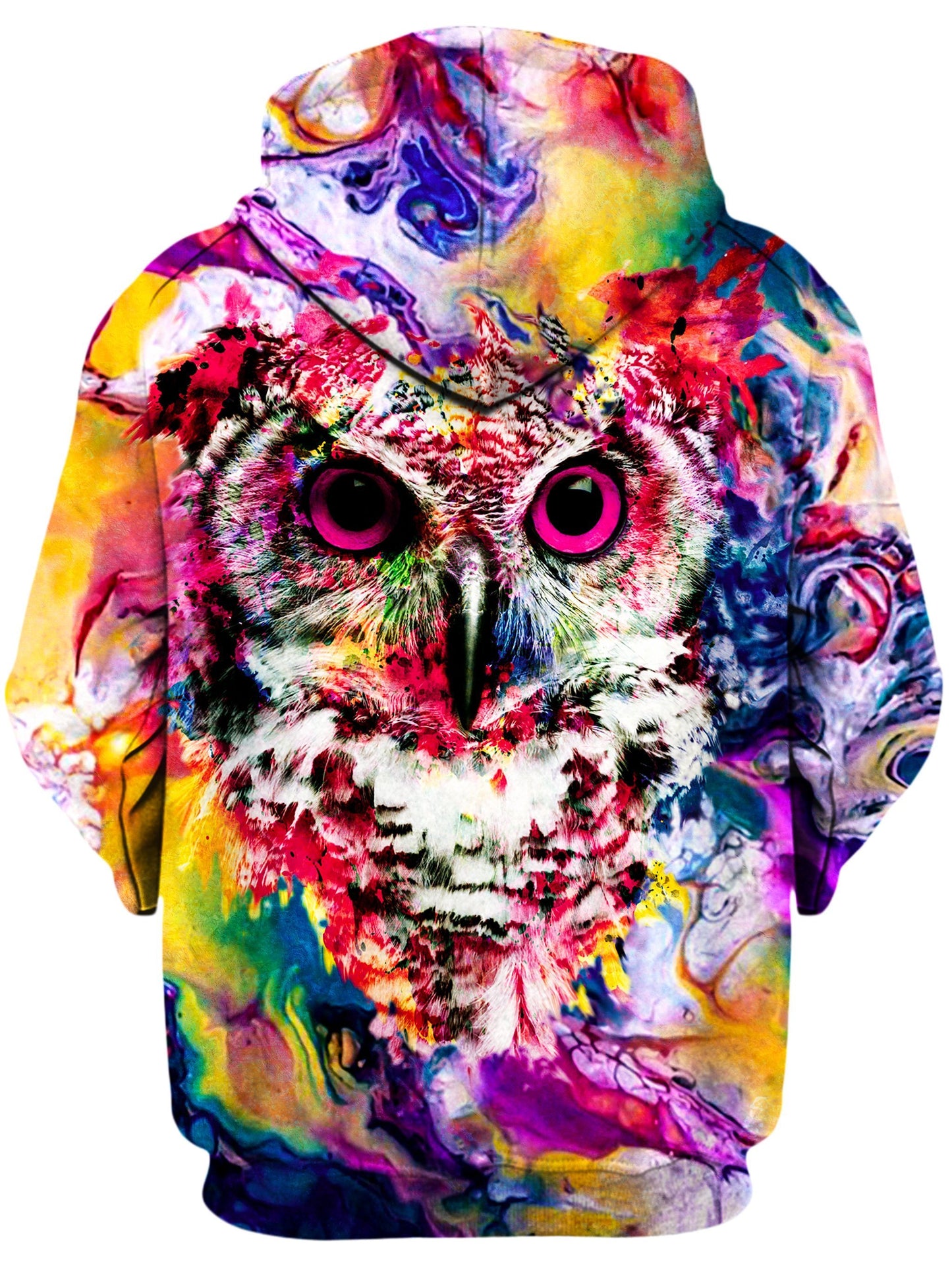 Owl Unisex Zip-Up Hoodie, Riza Peker, | iEDM