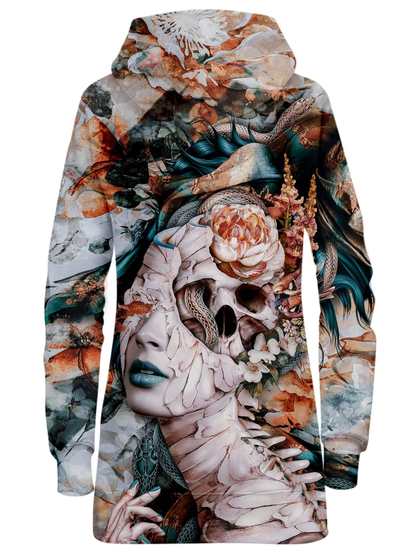 Queen Of Snakes Hoodie Dress, Riza Peker, | iEDM