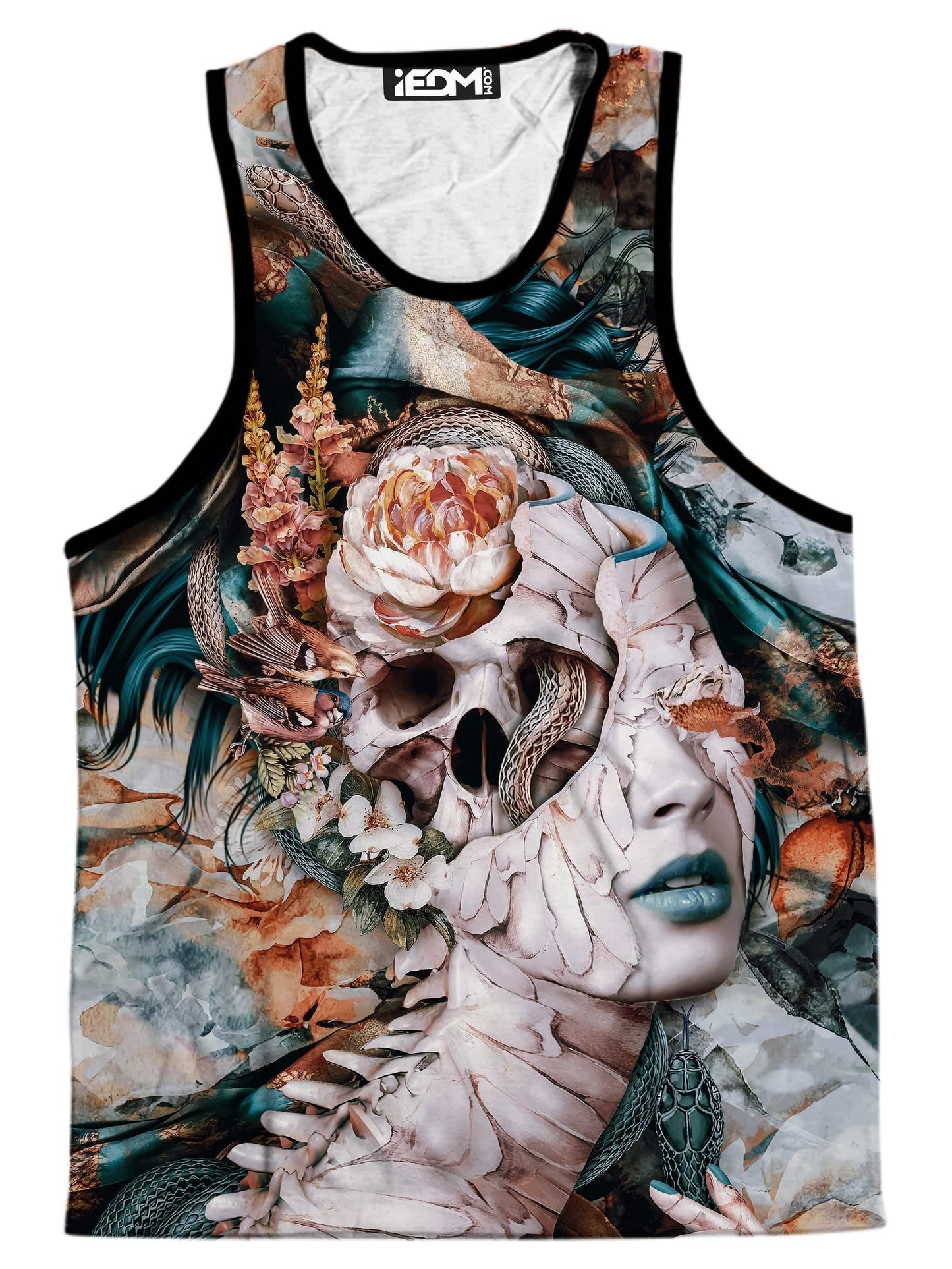Queen Of Snakes Men's Tank, Riza Peker, | iEDM