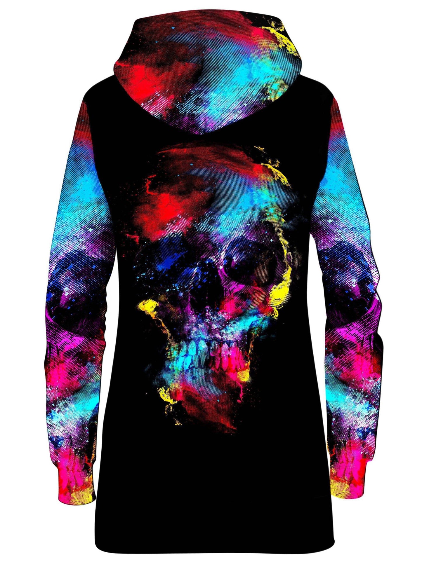 Skull 49 Hoodie Dress, Riza Peker, | iEDM