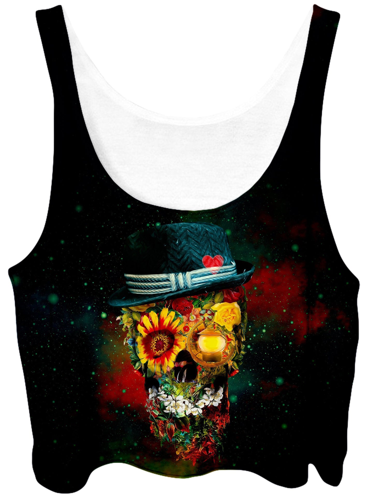 Skull Lover Crop Top, Riza Peker, | iEDM