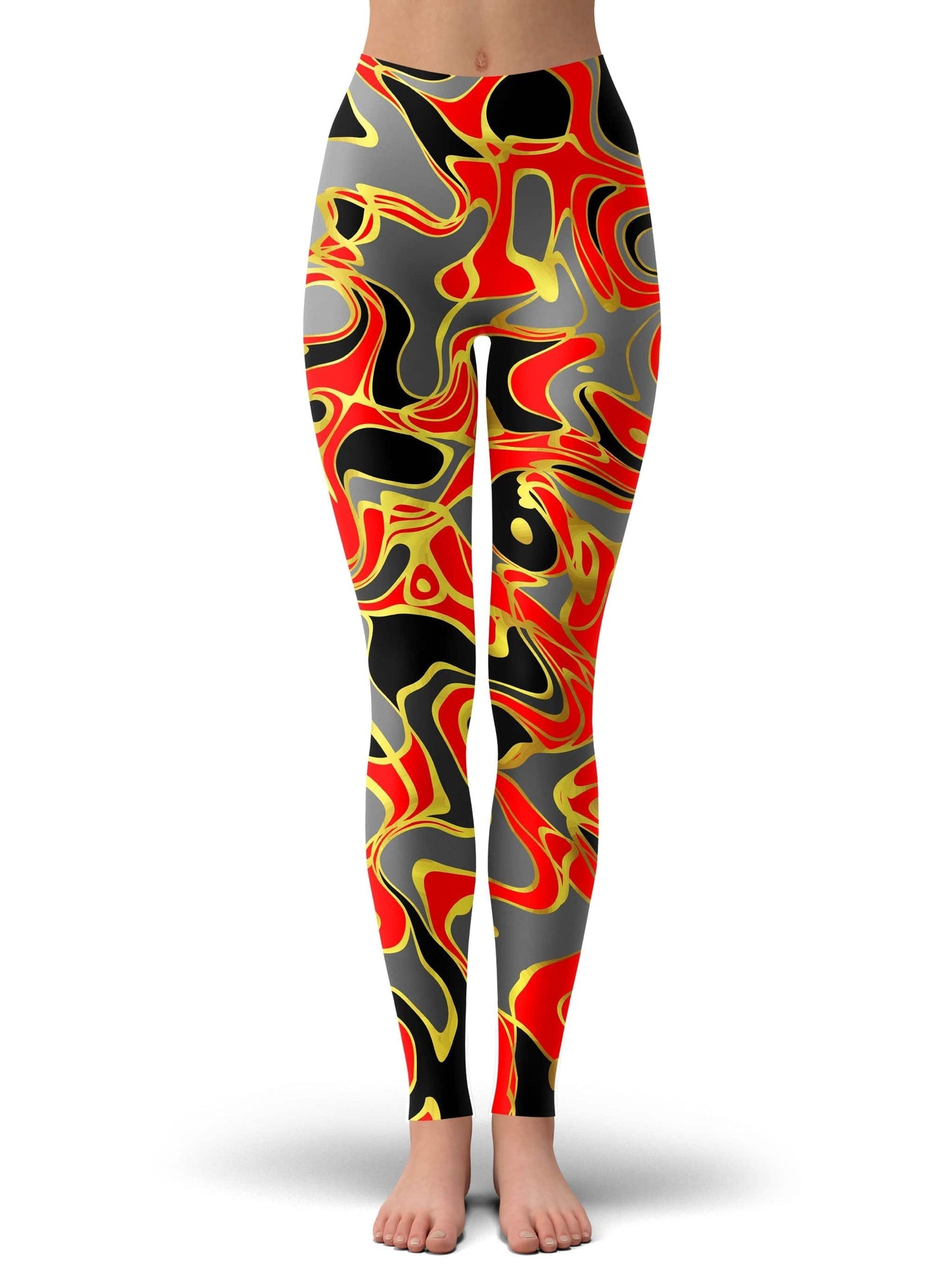 Abstract Journey Hoodie Dress and Leggings Combo, Sartoris Art, | iEDM