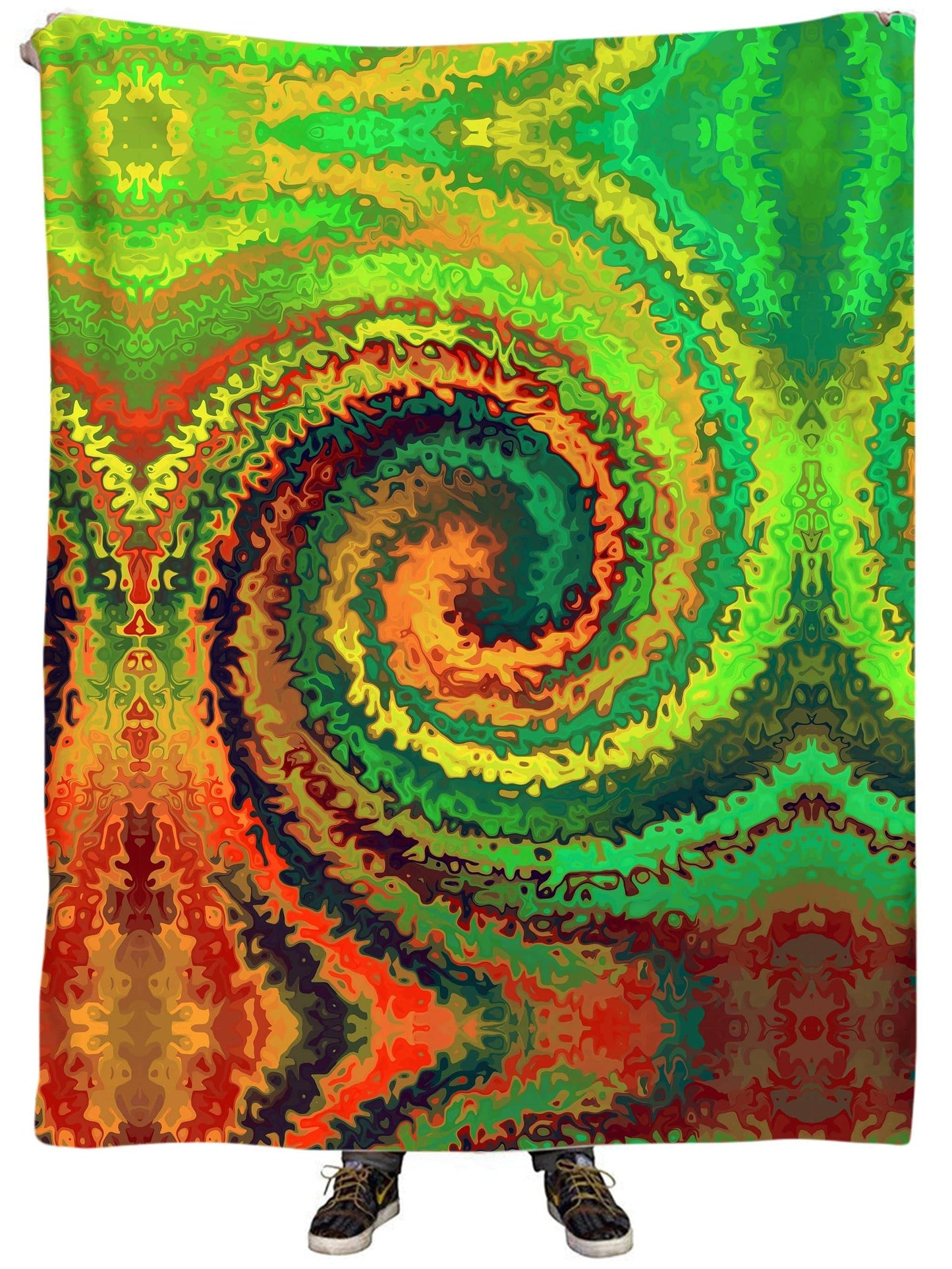 Abstract Rotation Plush Blanket, Sartoris Art, | iEDM