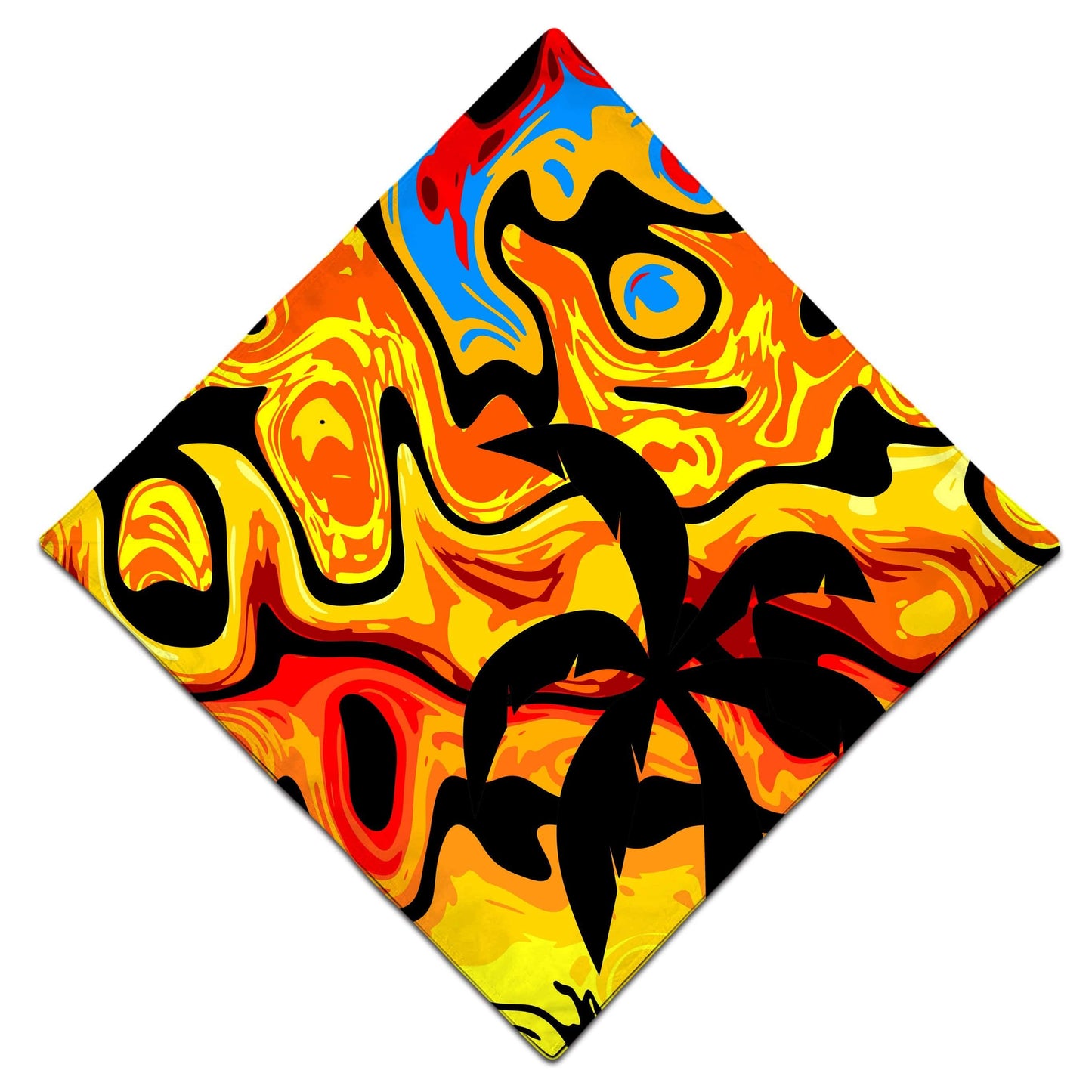 Abstract Summer Sunset Bandana, Sartoris Art, | iEDM
