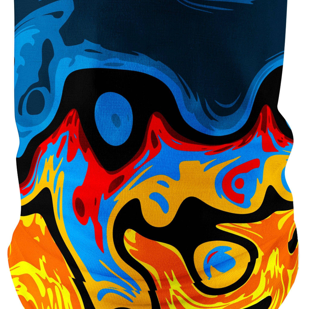 Abstract Summer Sunset Bandana Mask, Sartoris Art, | iEDM