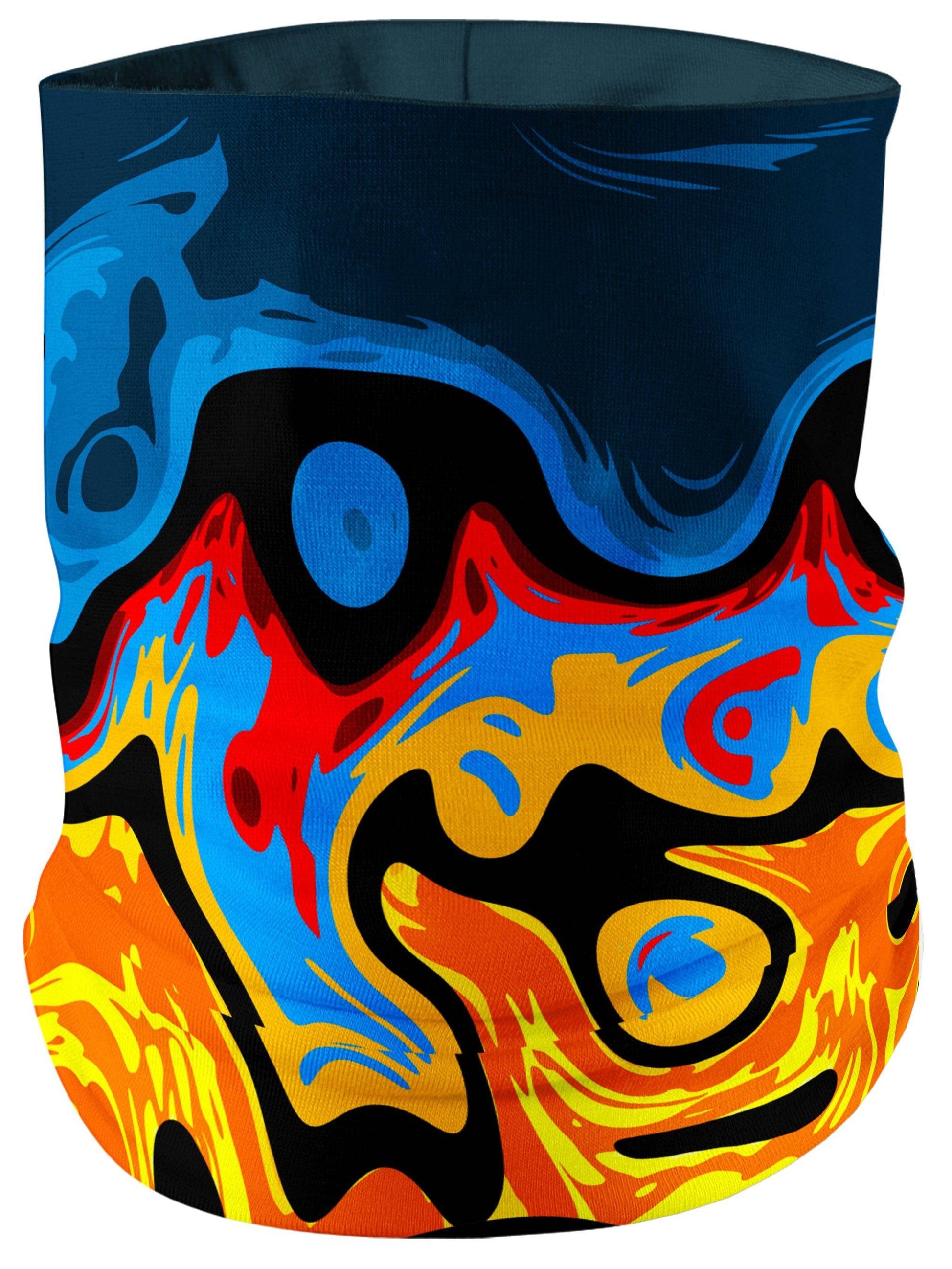 Abstract Summer Sunset Bandana Mask, Sartoris Art, | iEDM