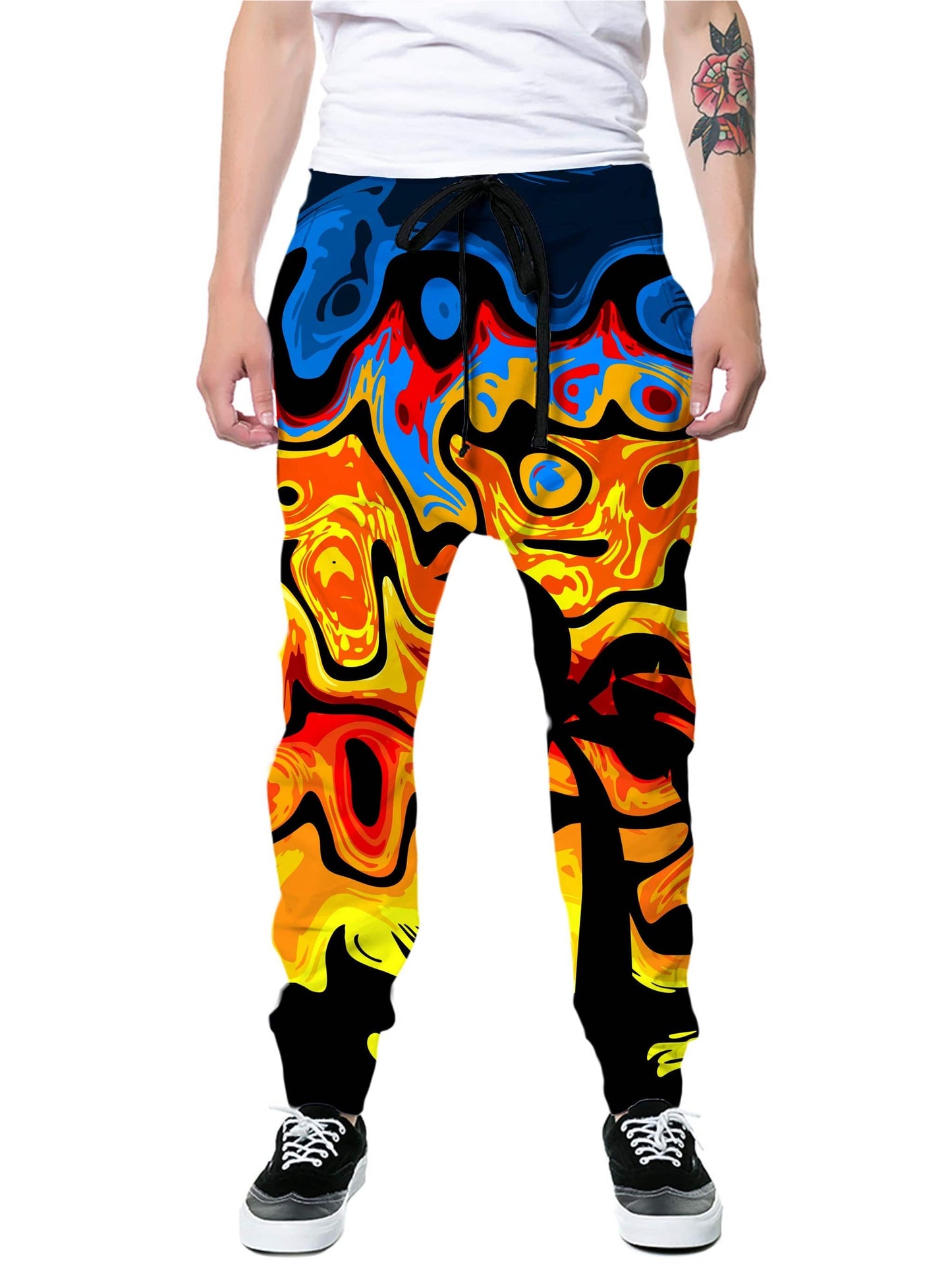 Abstract Summer Sunset Joggers, Sartoris Art, | iEDM