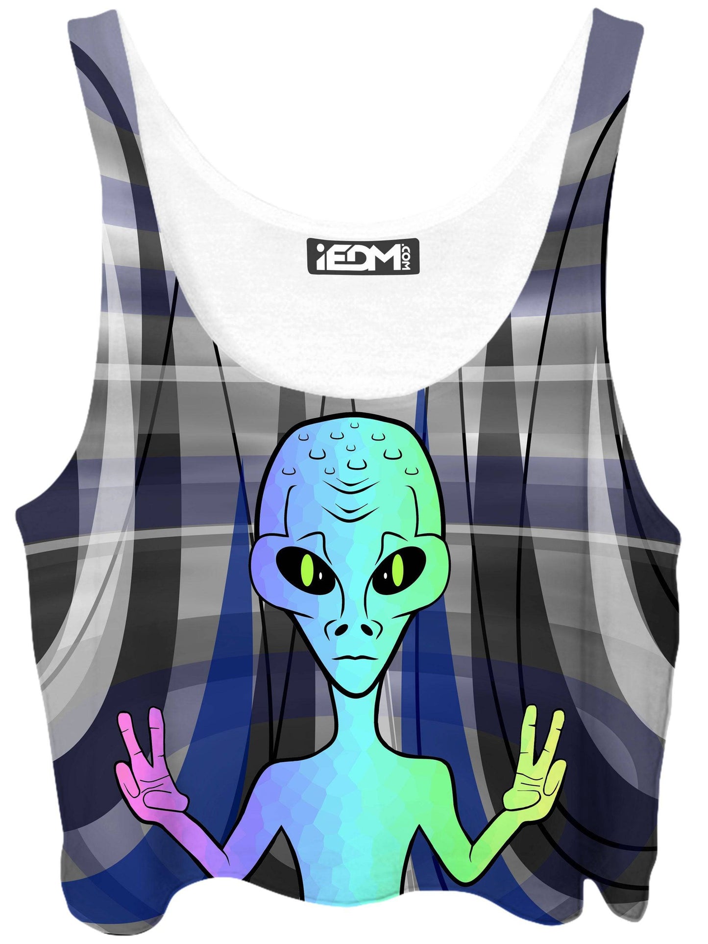 Alien Arrival Crop Top, Sartoris Art, | iEDM