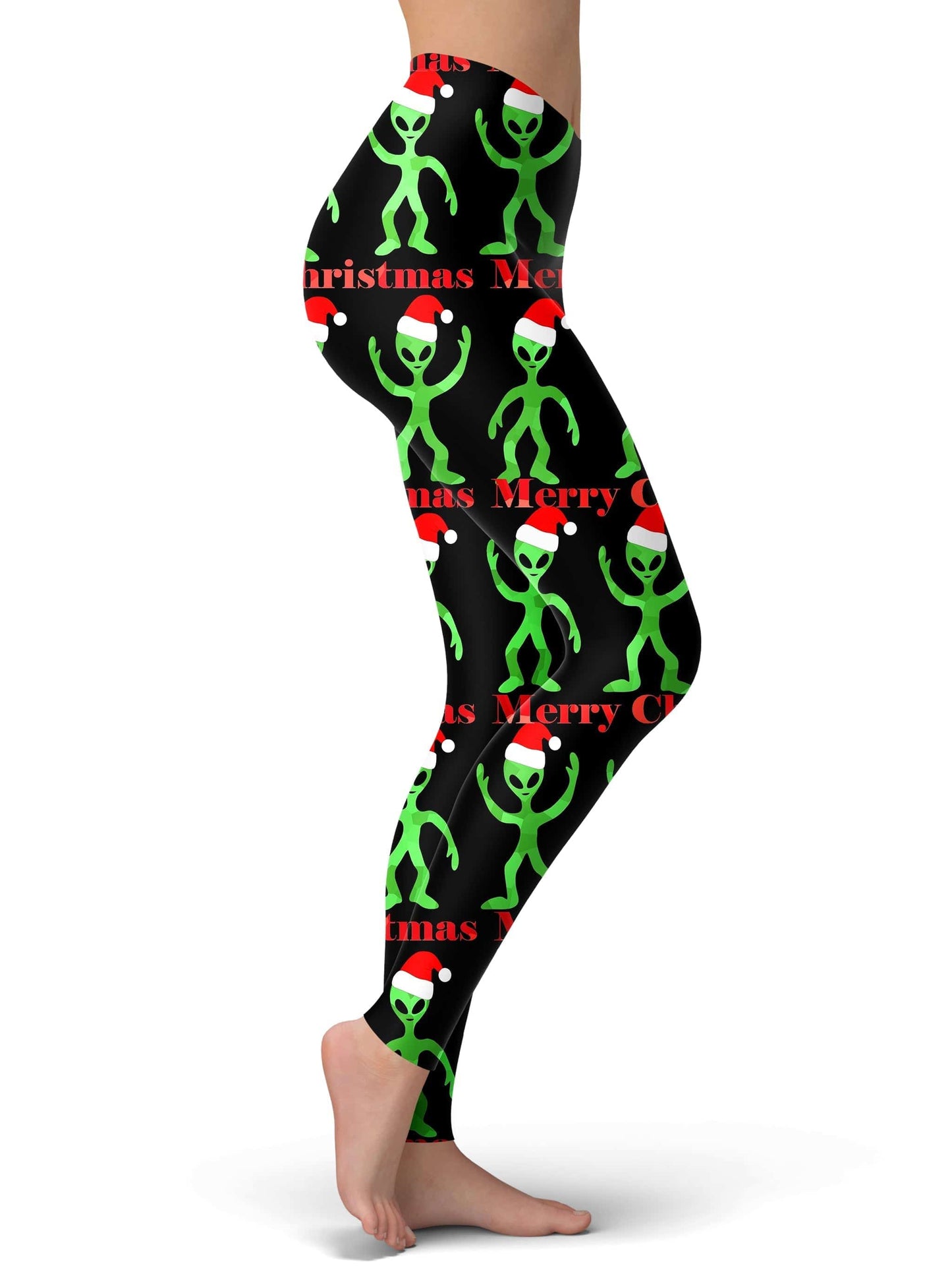 Alien Christmas Leggings, Sartoris Art, | iEDM