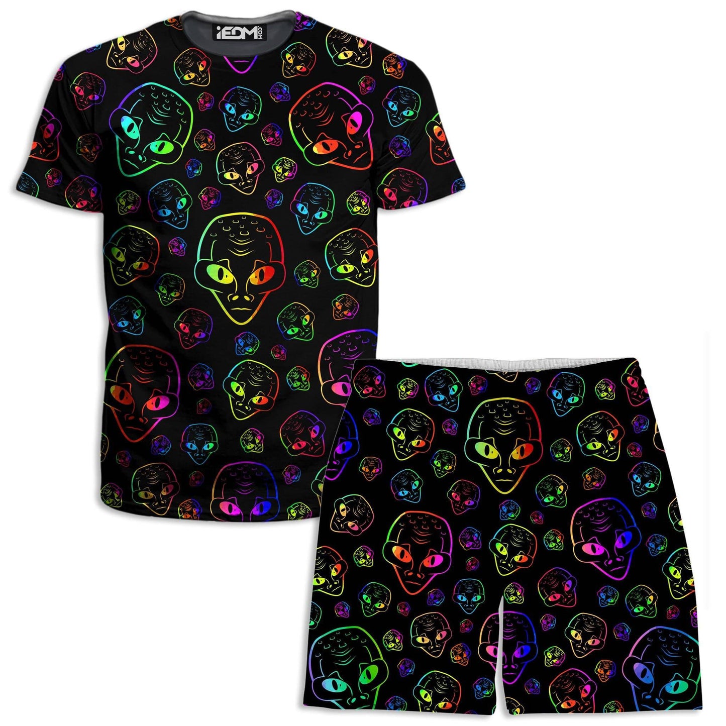 Alien Invasion T-Shirt and Shorts Combo, Sartoris Art, | iEDM
