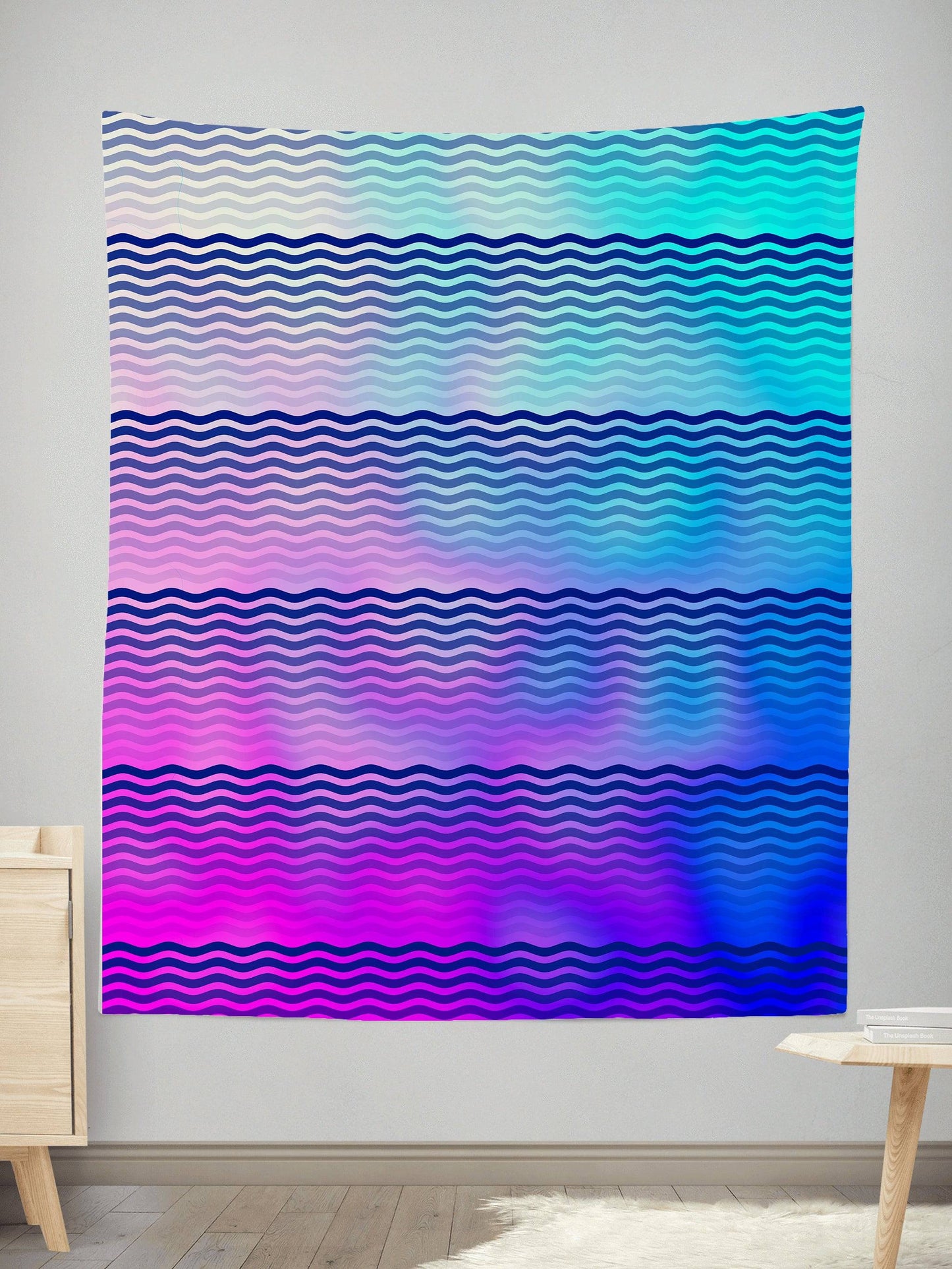 Beach Waves Tapestry, Sartoris Art, | iEDM