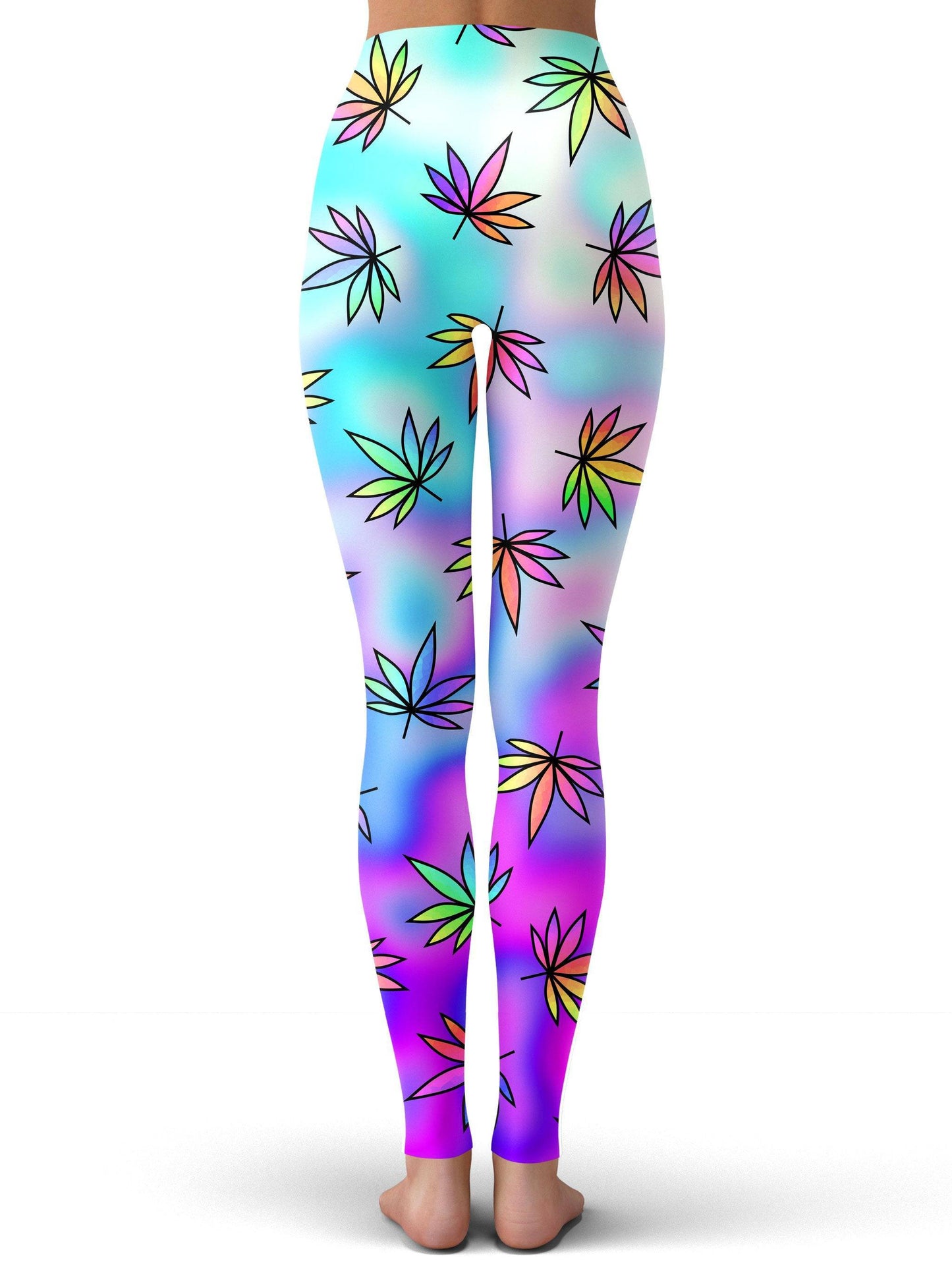 Cascading Marijuana Leggings, Sartoris Art, | iEDM