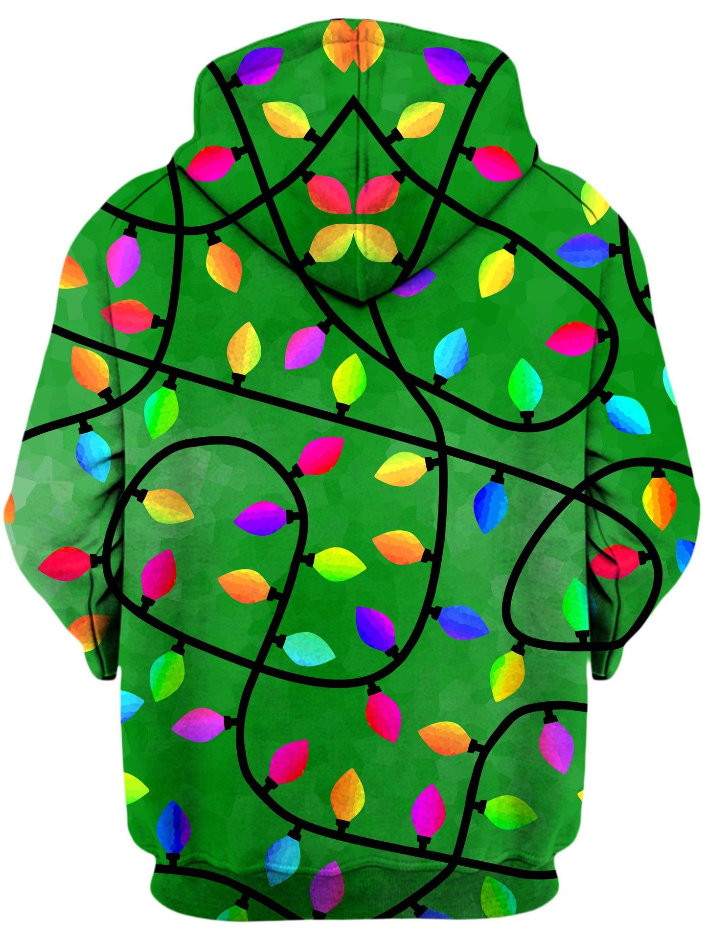 Christmas Lights Green Unisex Hoodie, Sartoris Art, | iEDM