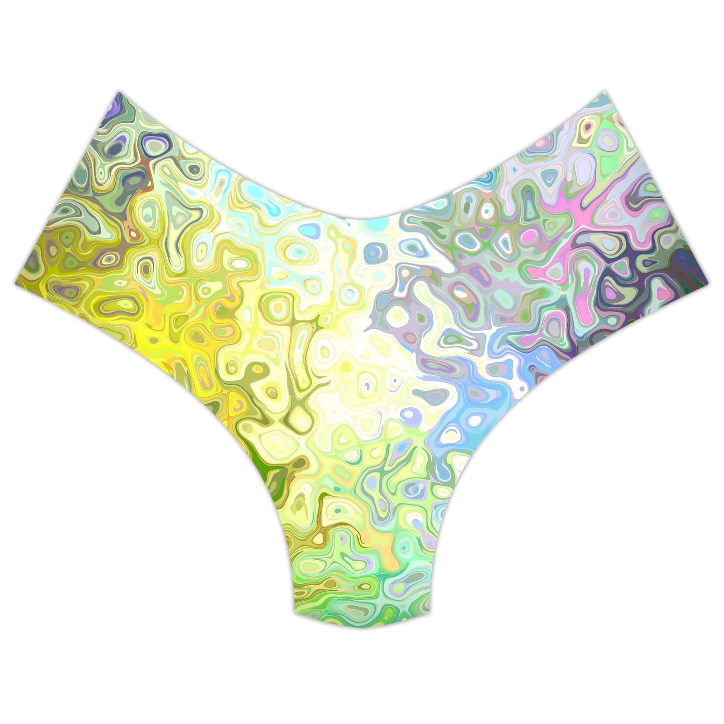 Color Jumble Booty Shorts, Sartoris Art, | iEDM