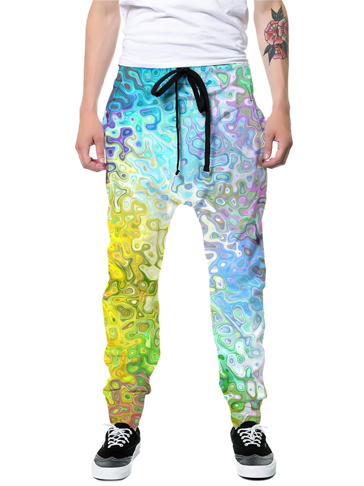 Color Jumble Hoodie and Joggers Combo, Sartoris Art, | iEDM