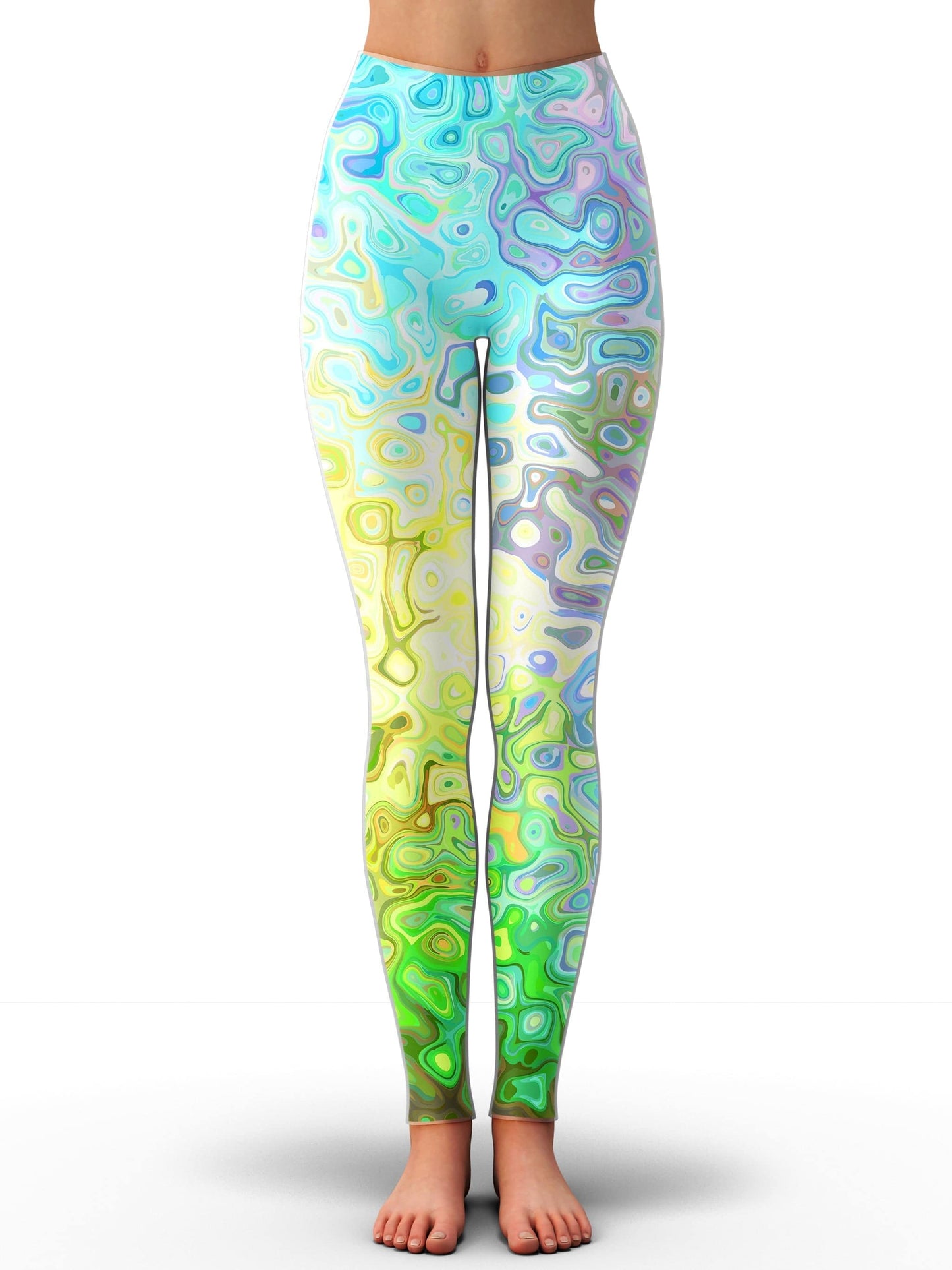 Color Jumble Zip-Up Hoodie and Leggings Combo, Sartoris Art, | iEDM