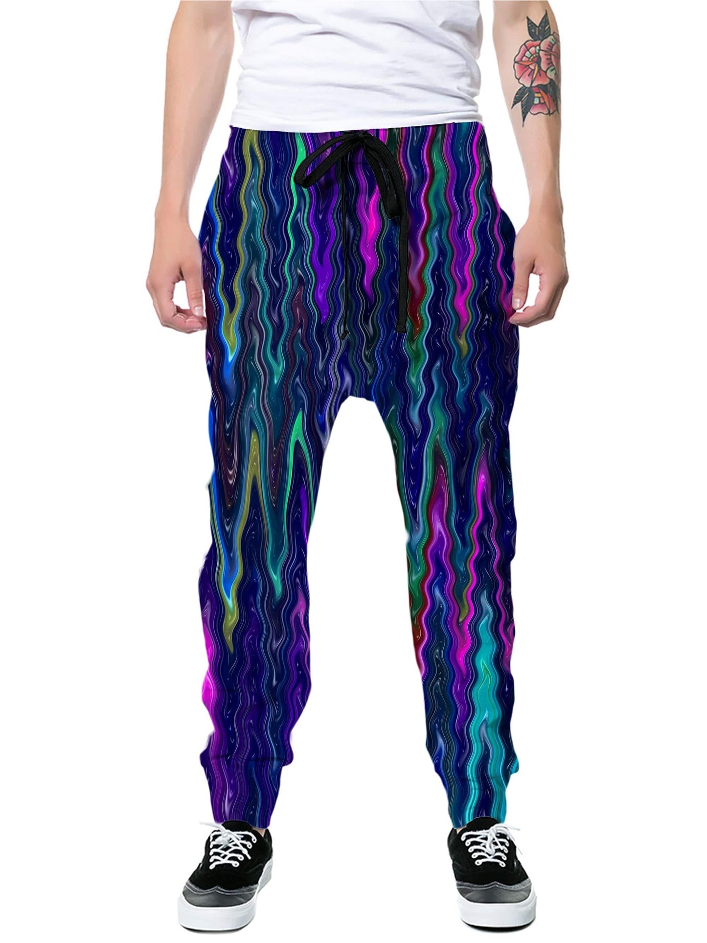 Cosmic Vibrations T-Shirt and Joggers Combo, Sartoris Art, | iEDM