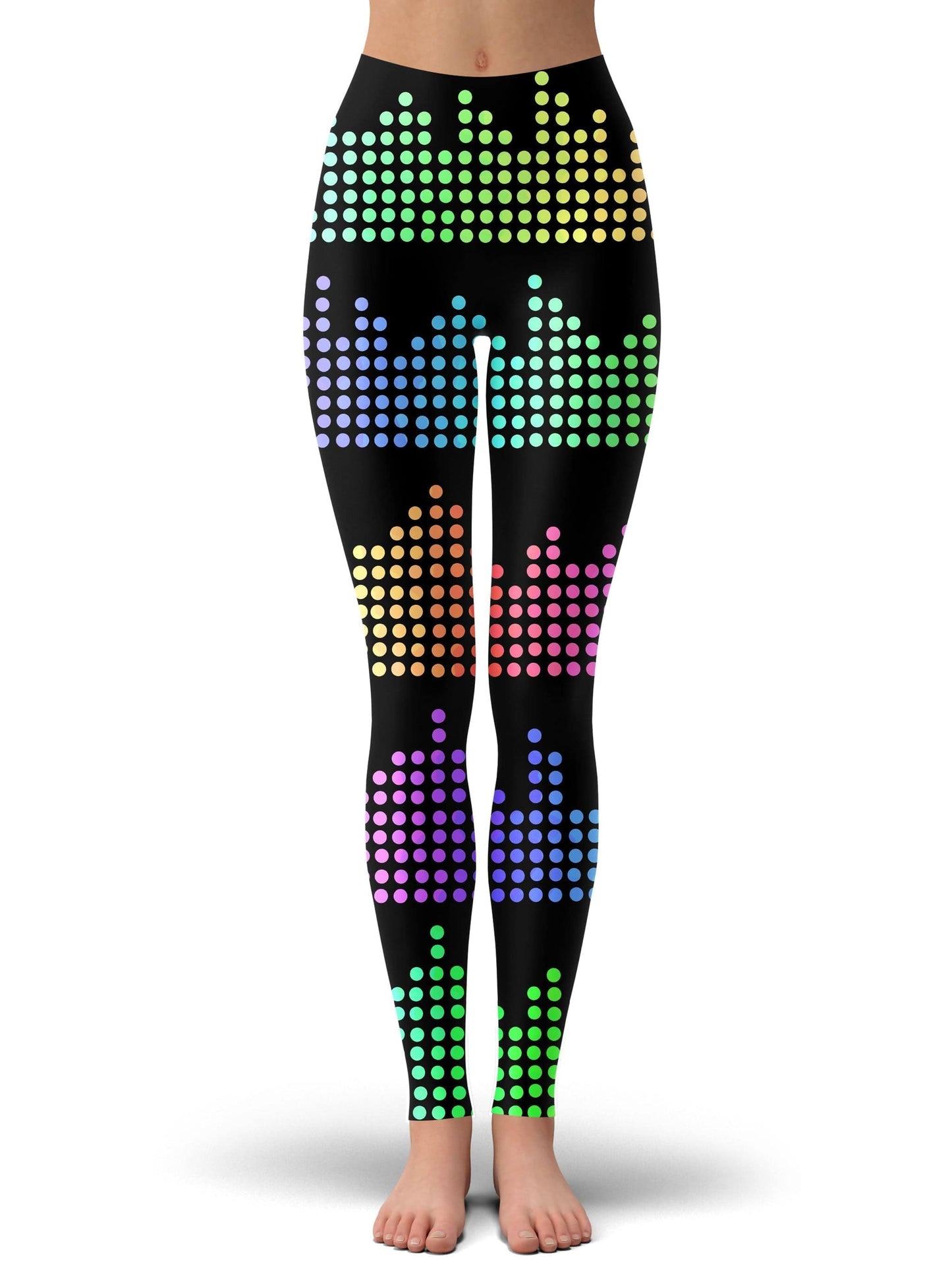 Equalizer Beats Crop Top and Leggings Combo, Sartoris Art, | iEDM