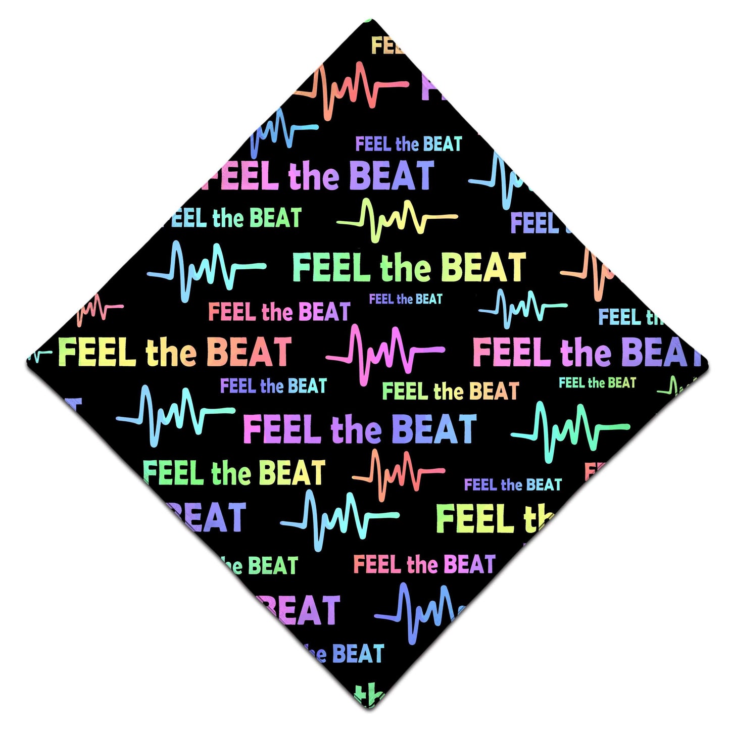 Feel the Beat Bandana, Sartoris Art, | iEDM
