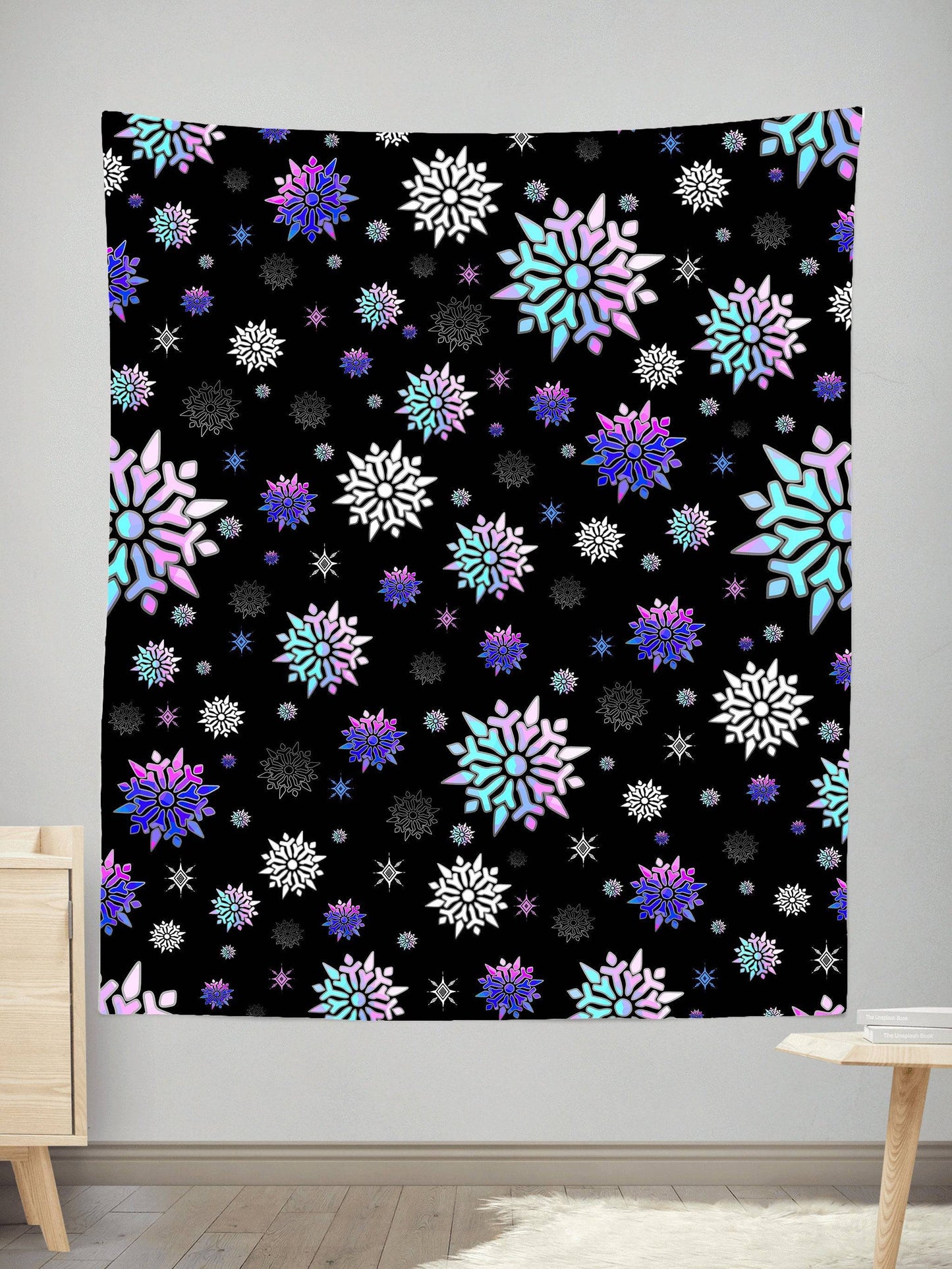 Festive Night Sky Tapestry, Sartoris Art, | iEDM