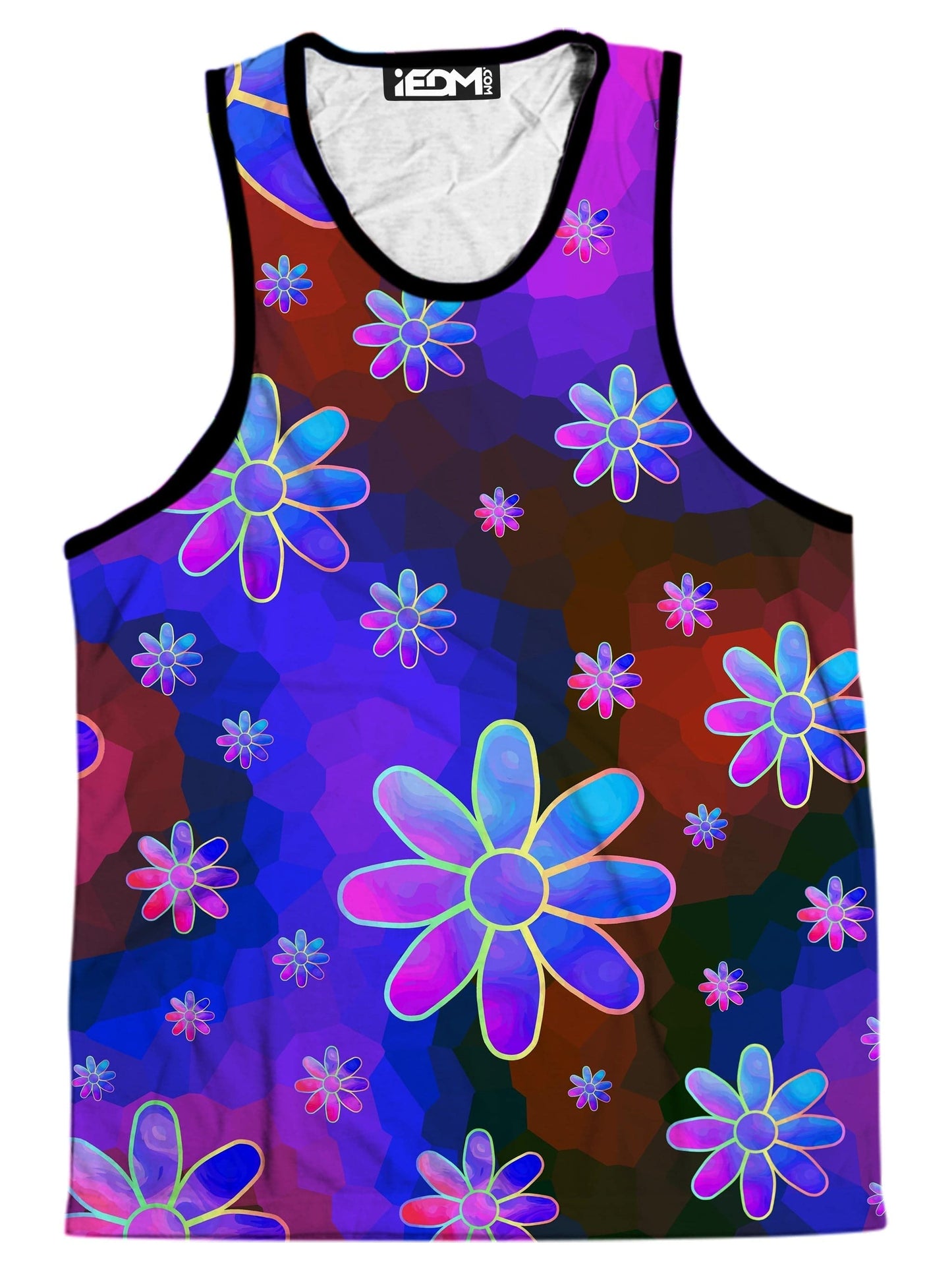 Floral Fantasy Abstract Men's Tank, Sartoris Art, | iEDM
