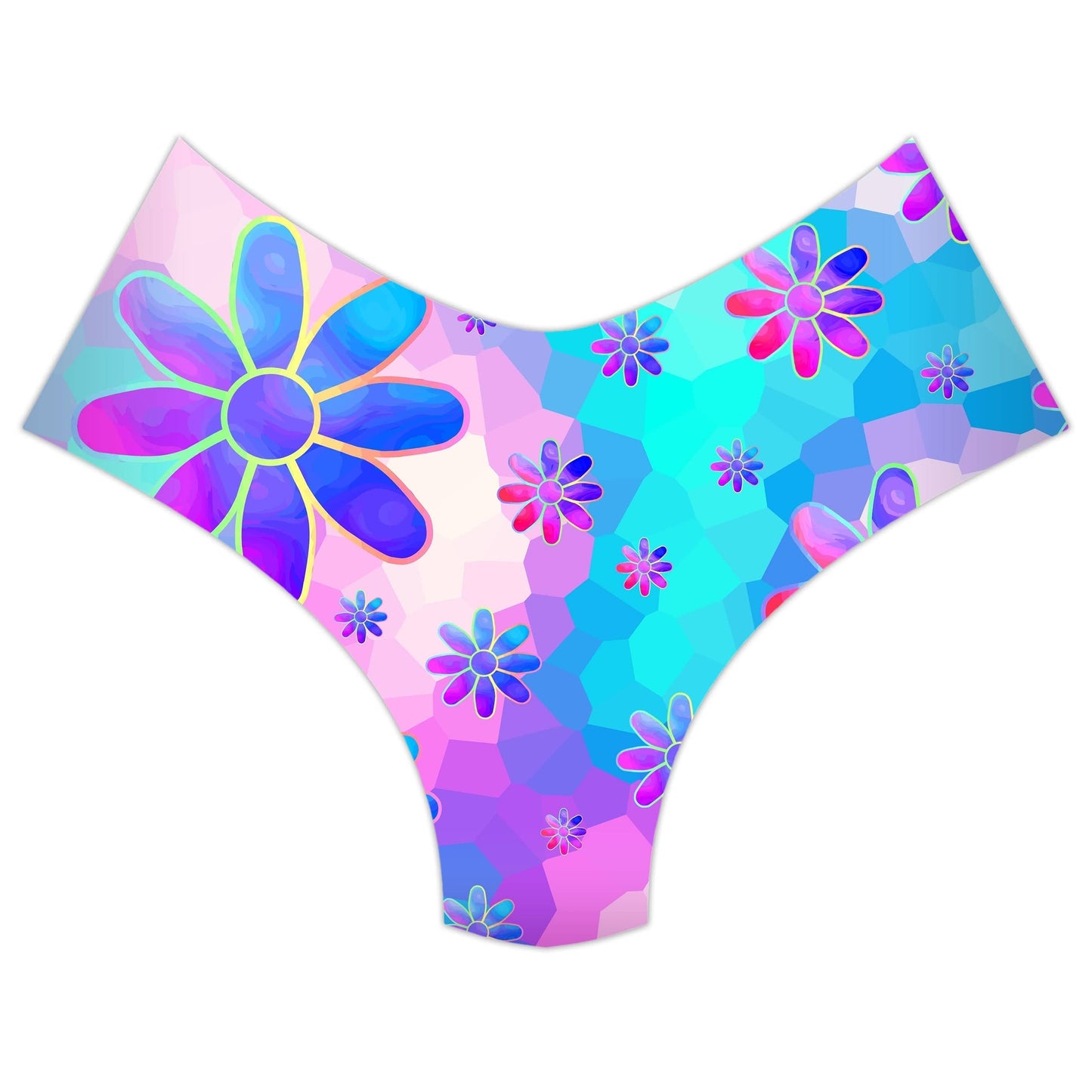 Flower Power Journey Booty Shorts, Sartoris Art, | iEDM
