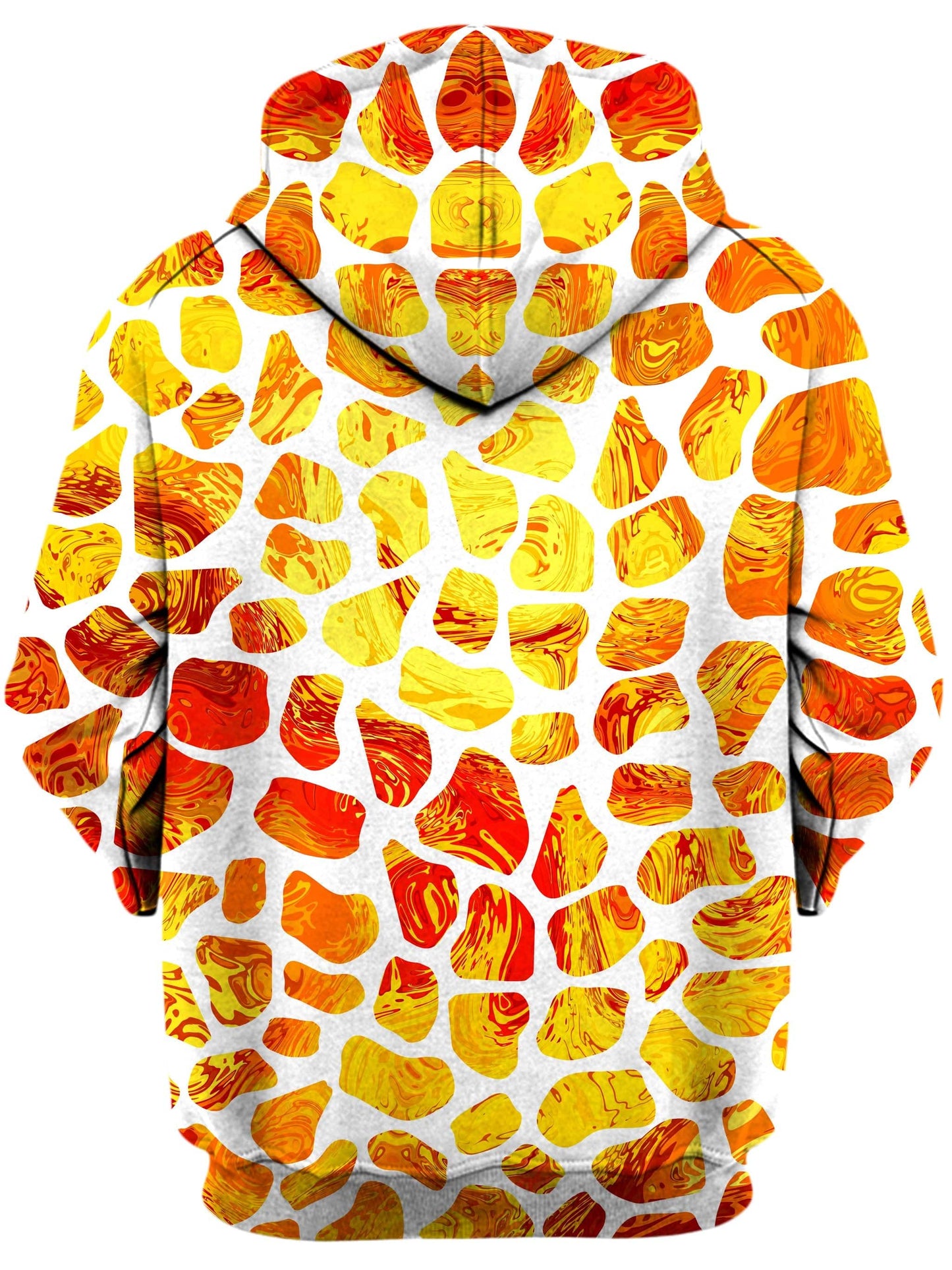 Giraffe Pattern Unisex Zip-Up Hoodie, Sartoris Art, | iEDM